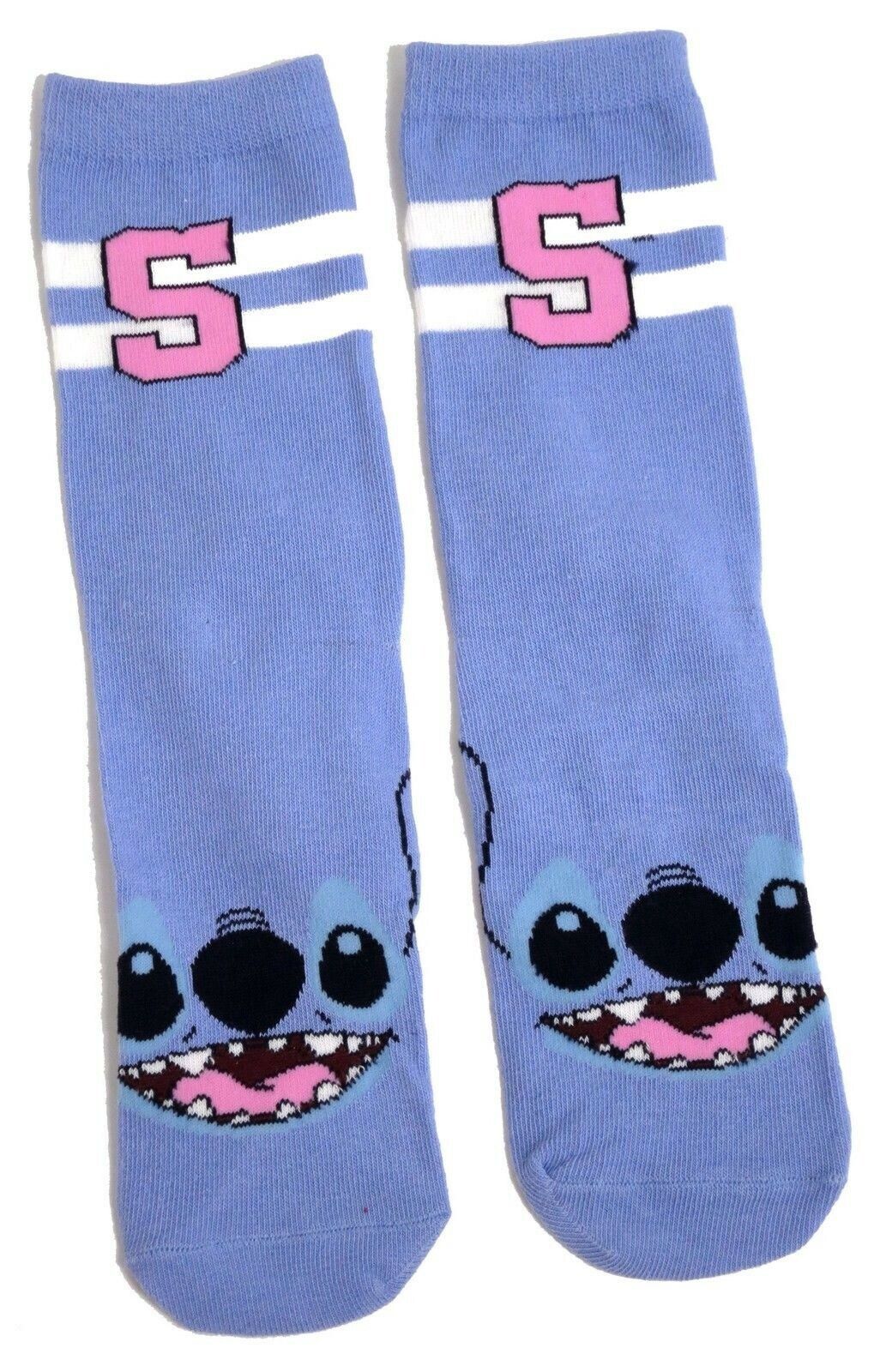 Disney S For Stitch Face Ladies Socks