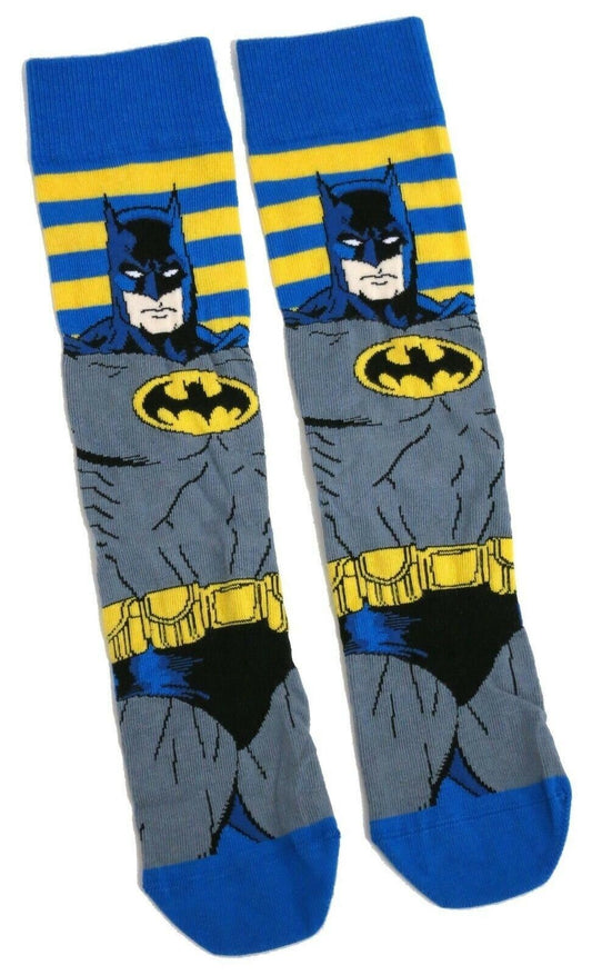 Batman Caped Crusader Cartoon Design Mens Socks