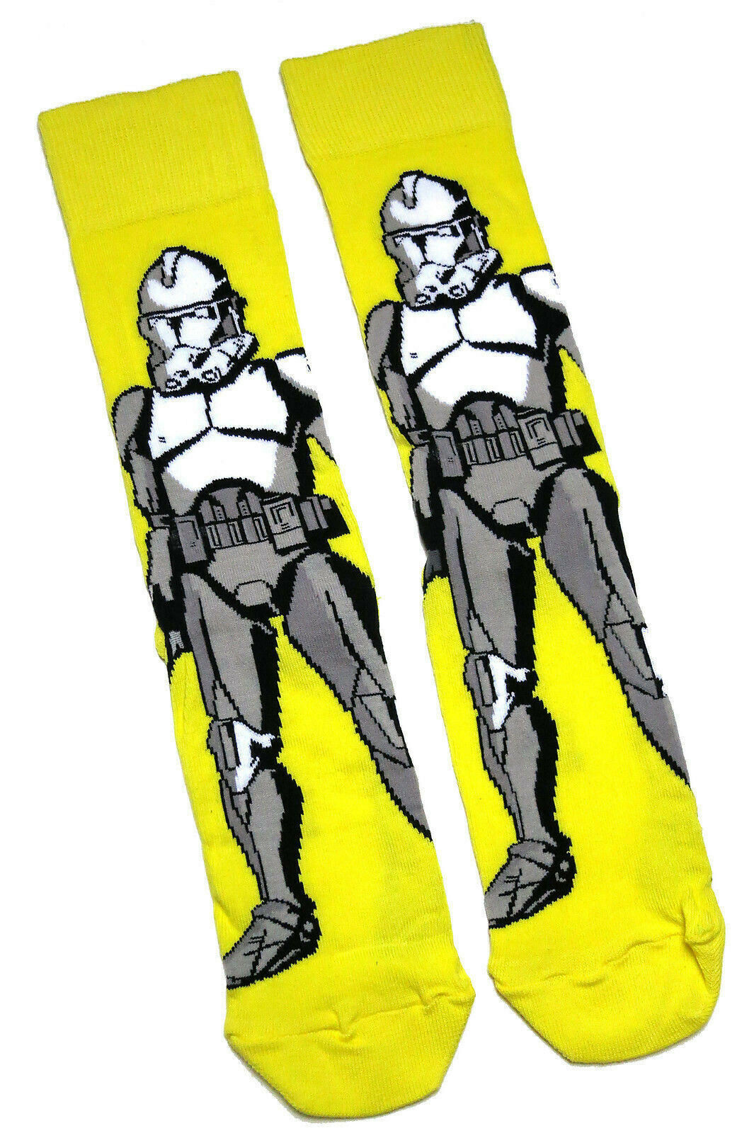Star Wars Stormtrooper Yellow Mens Socks