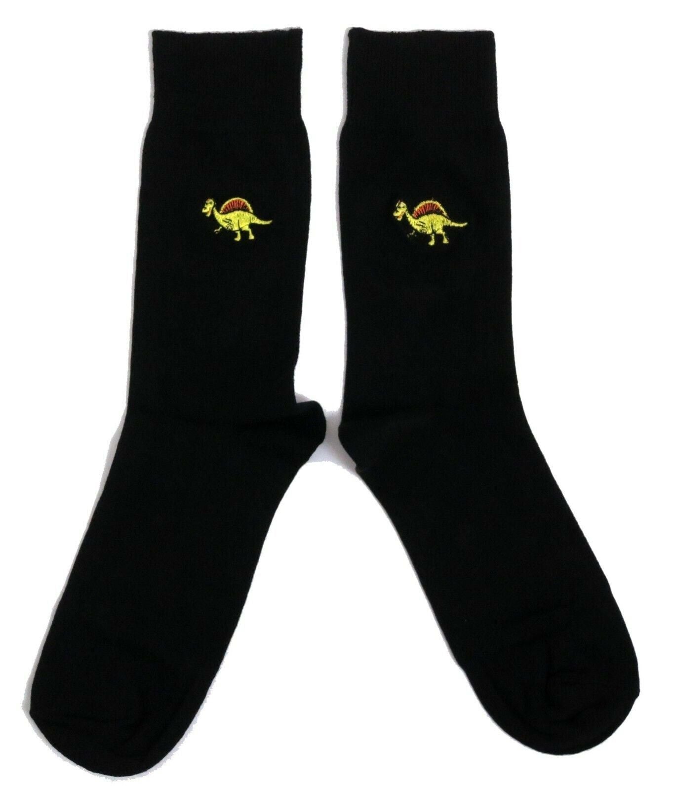 Bestickte Socken mit Dinosaurier-Dimetrodon für Herren