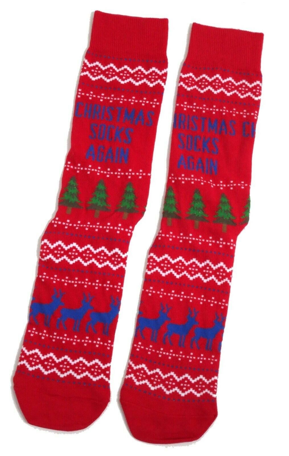 Wieder Weihnachtssocken für Herren! Fairisle-Socken