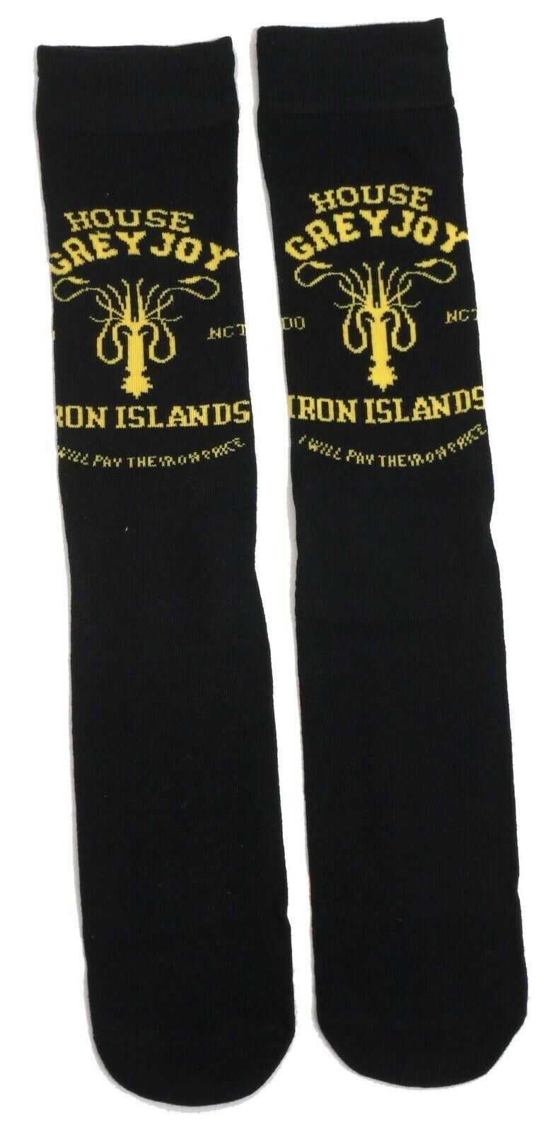 Game Of Thrones Grey Joy Iron Islands Mens Socks