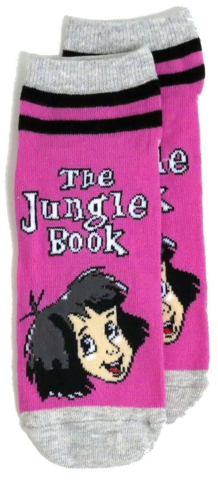 Disney The Jungle Book Mowgli Shoe Liners Ladies Socks