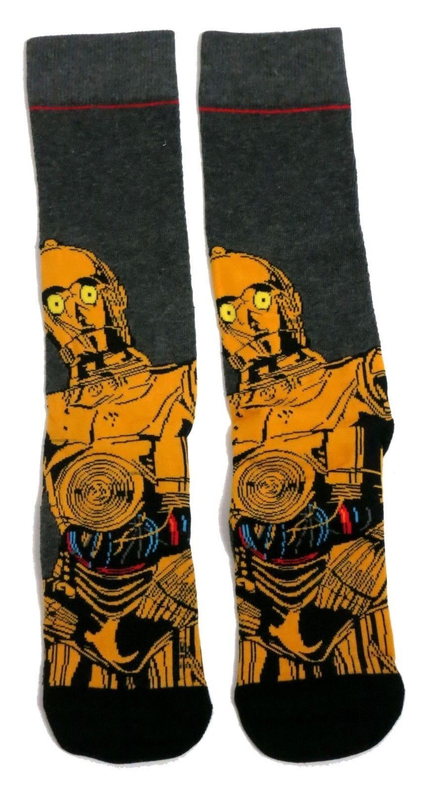 Graue C-3Po See-Threepio Droid-Socken für Herren aus Star Wars