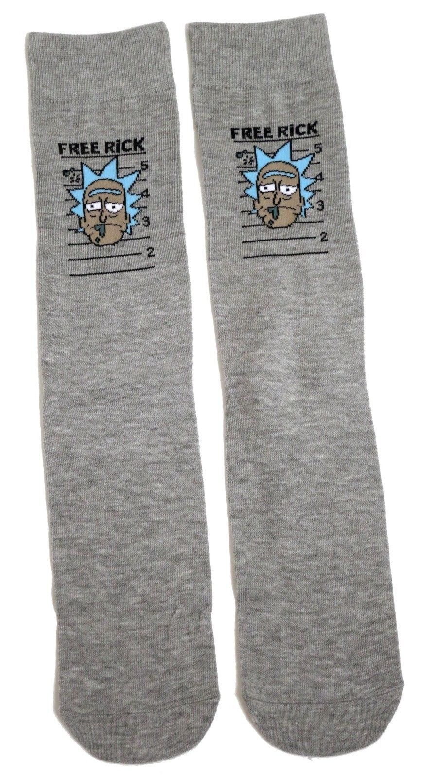 Rick And Morty - Kostenlose Rick-Gefängnis-Socken für Herren