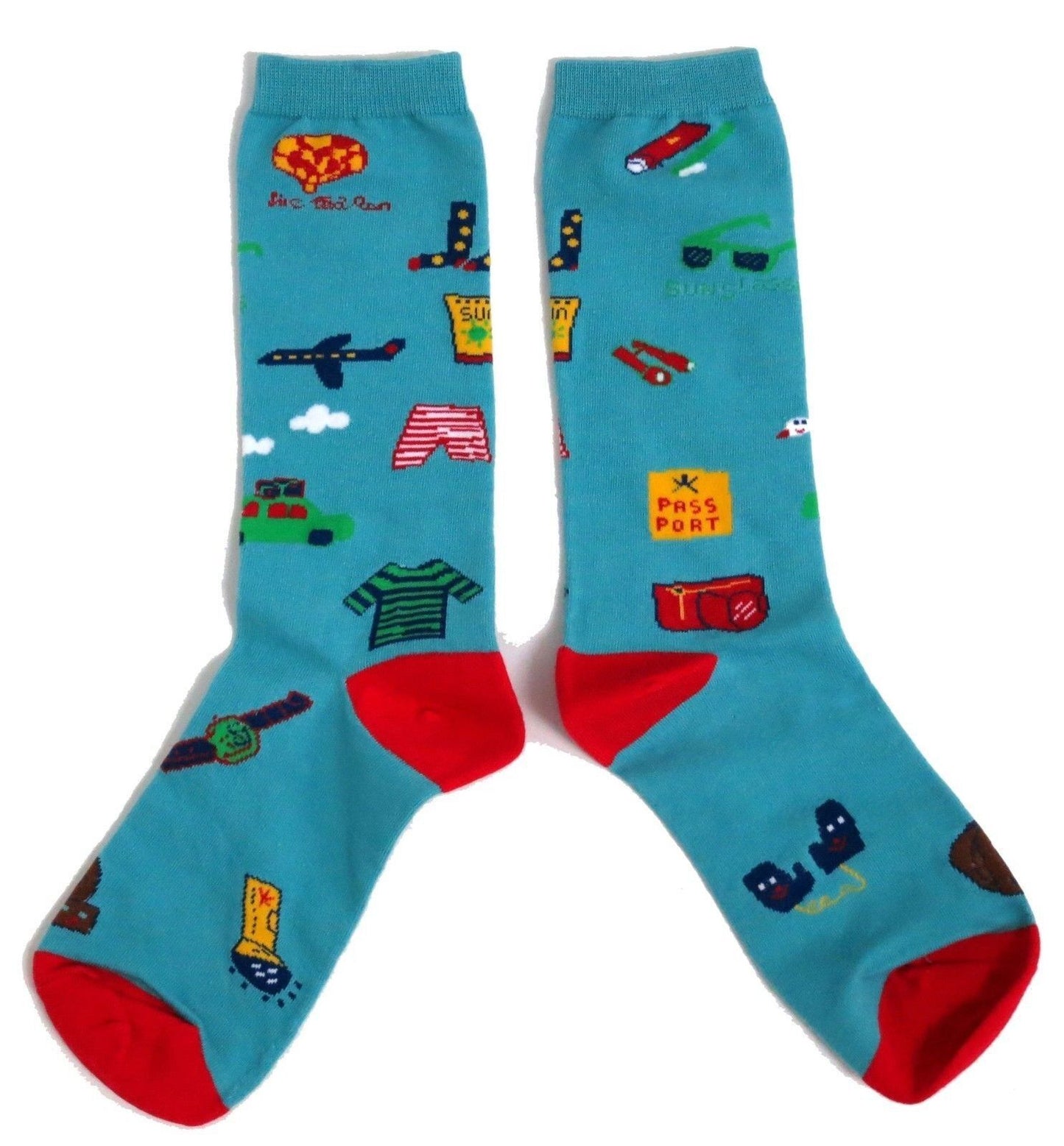 Herren Jet Setter Globetrotter Urlaubssocken