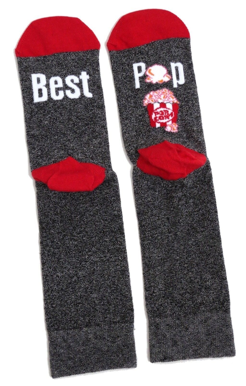 Pop Corn Popcorn Cute Dad Mens Socks