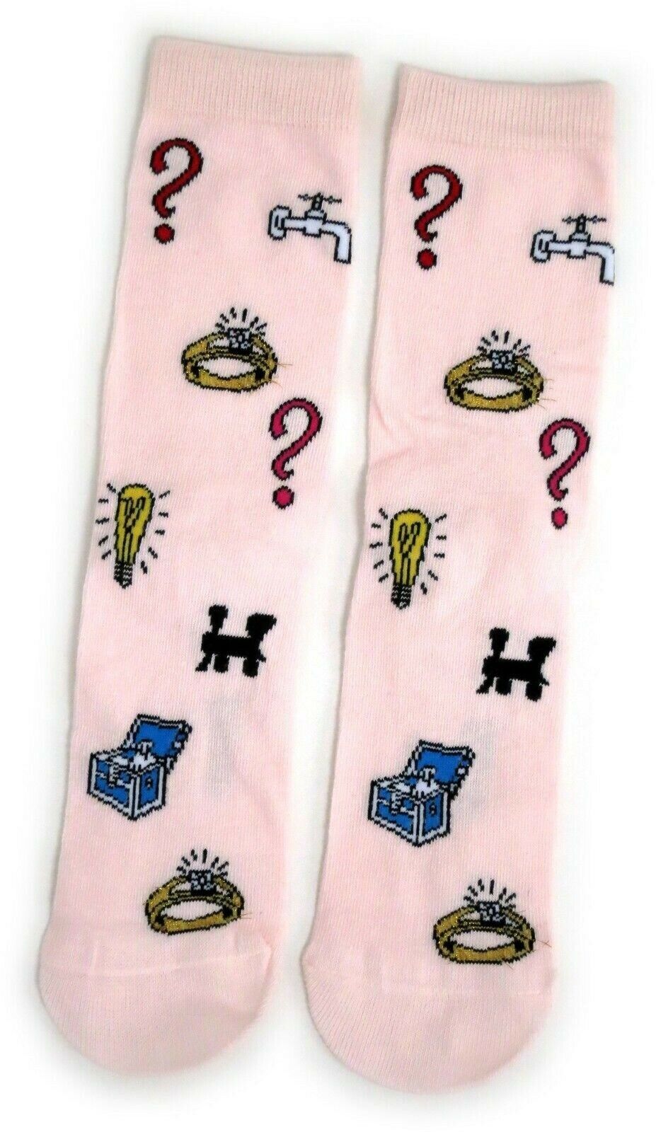 Monopoly Classic Board Game Ladies Socks