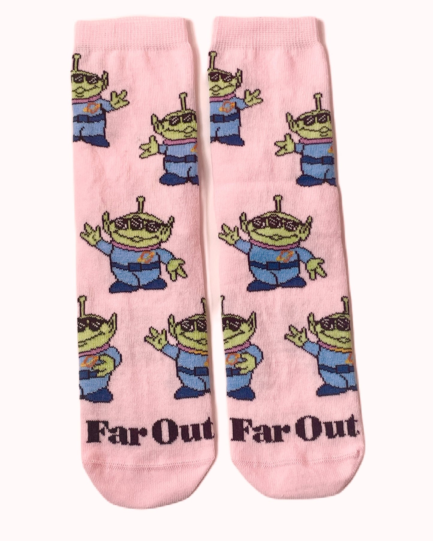 Toy Story Far Out Aliens Damensocken