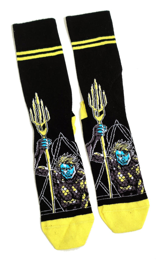 Justice League Aquaman Mens Socks
