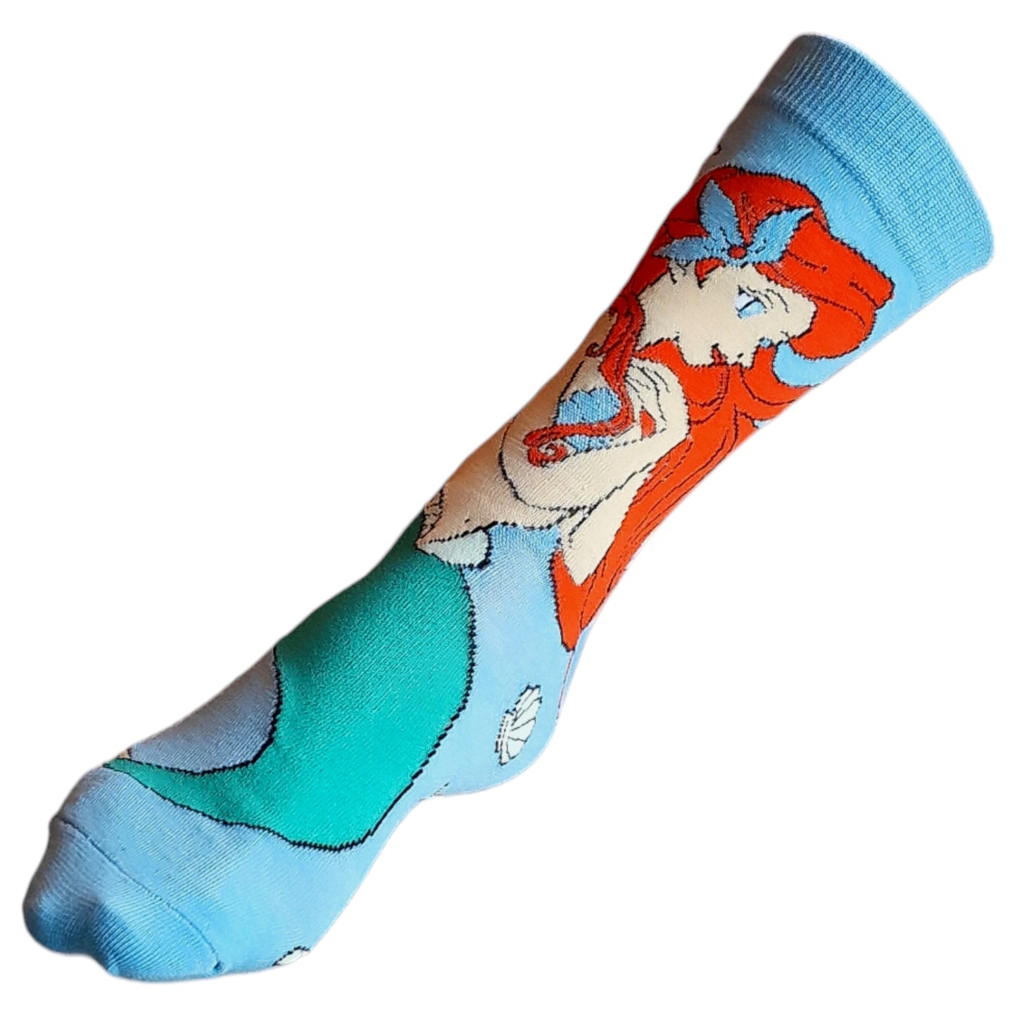 Little Mermaid Ariel And Seashells Mens Socks & Wax Melts Gift Set
