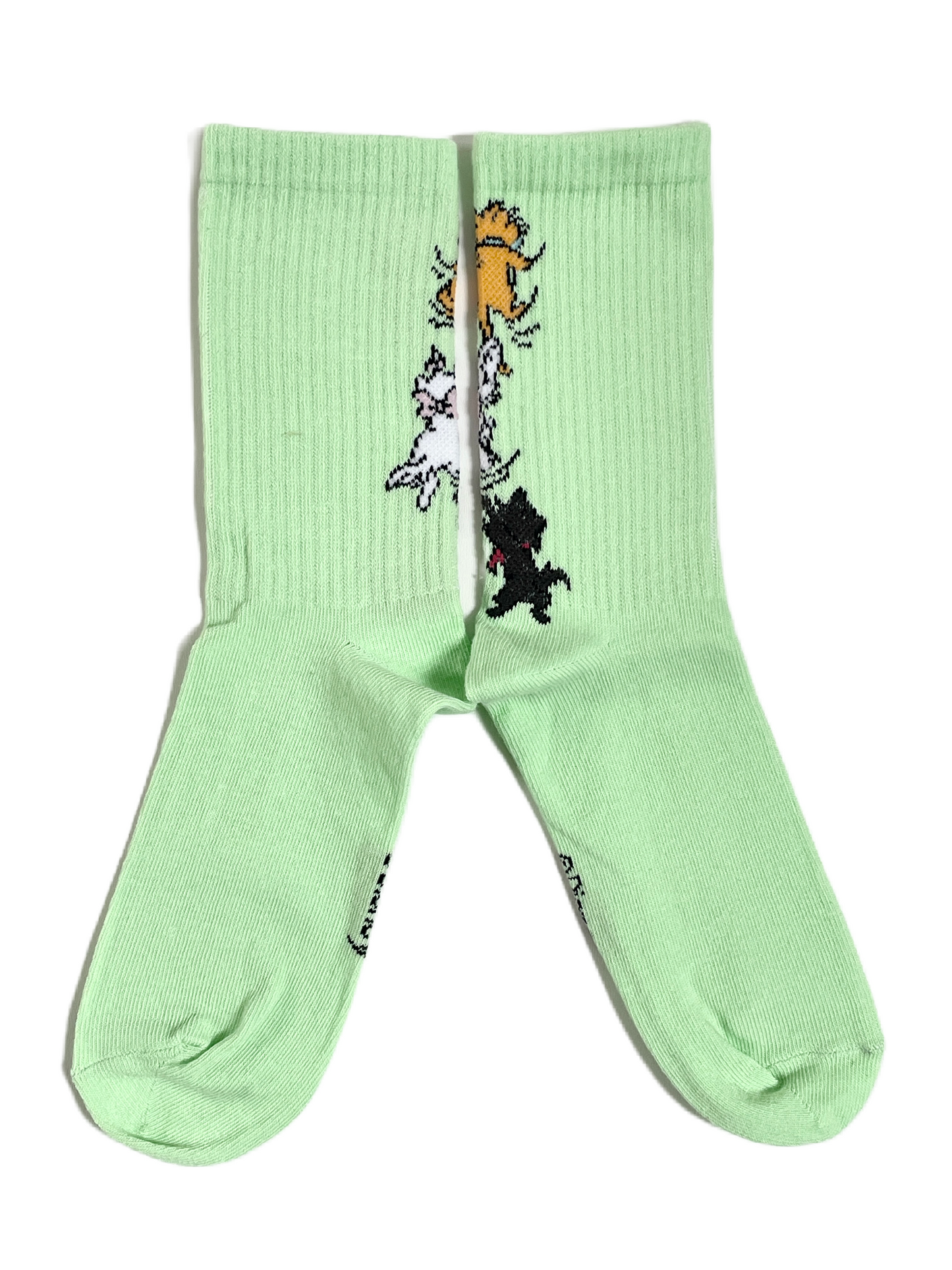 Aristocats Berlioz & Toulouse Ribbed Ladies Socks