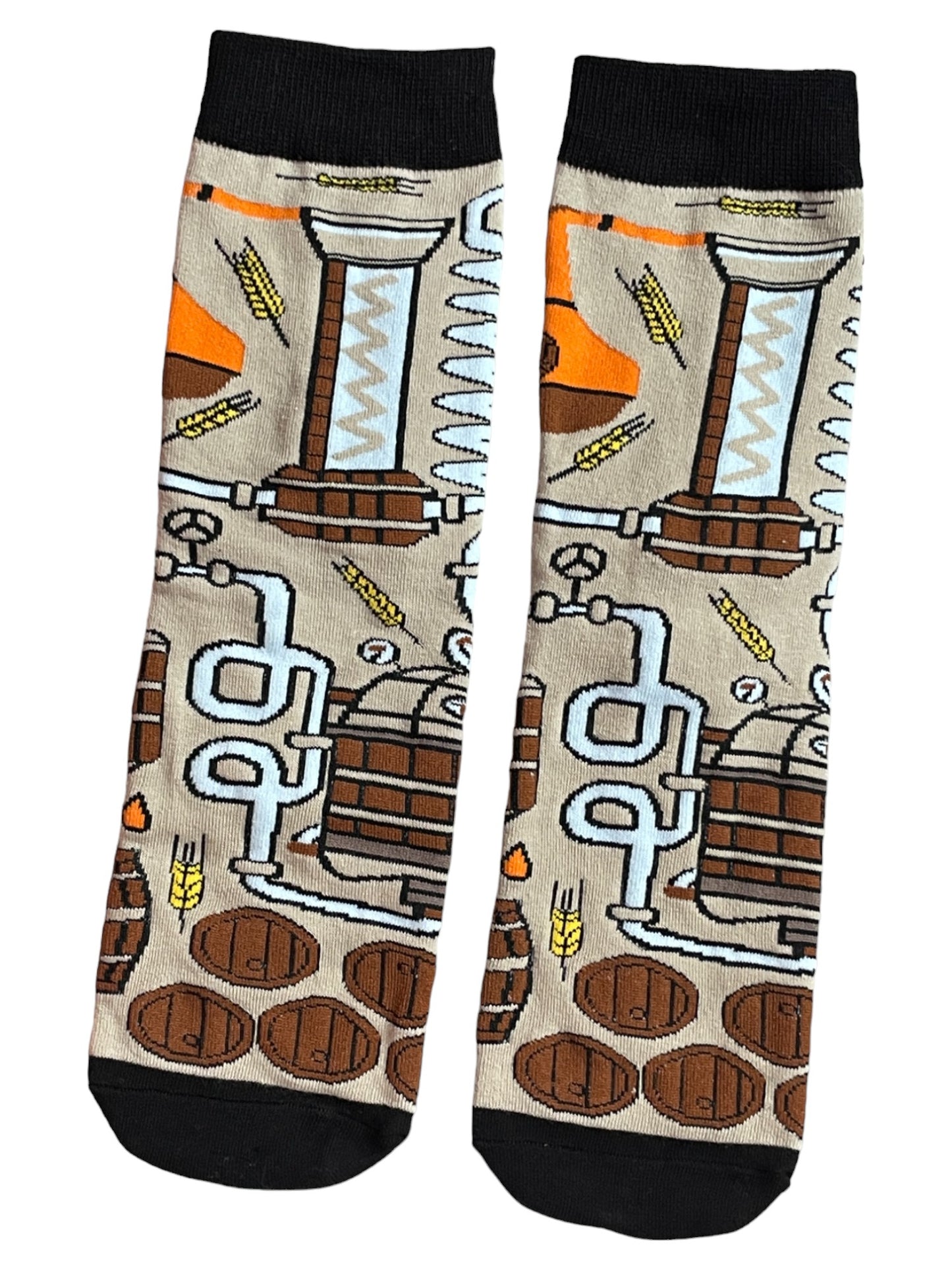 Damen Socken mit Mikrobrauerei-Fermenter, selbstgebrautes Bier