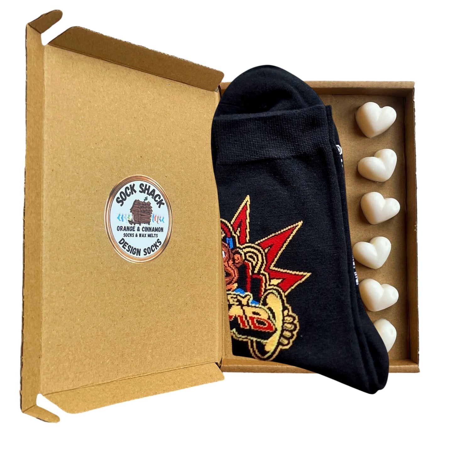 Zombie Surprise Monkey Bomb Call Of Duty Mens Socks & Wax Melts Gift Set