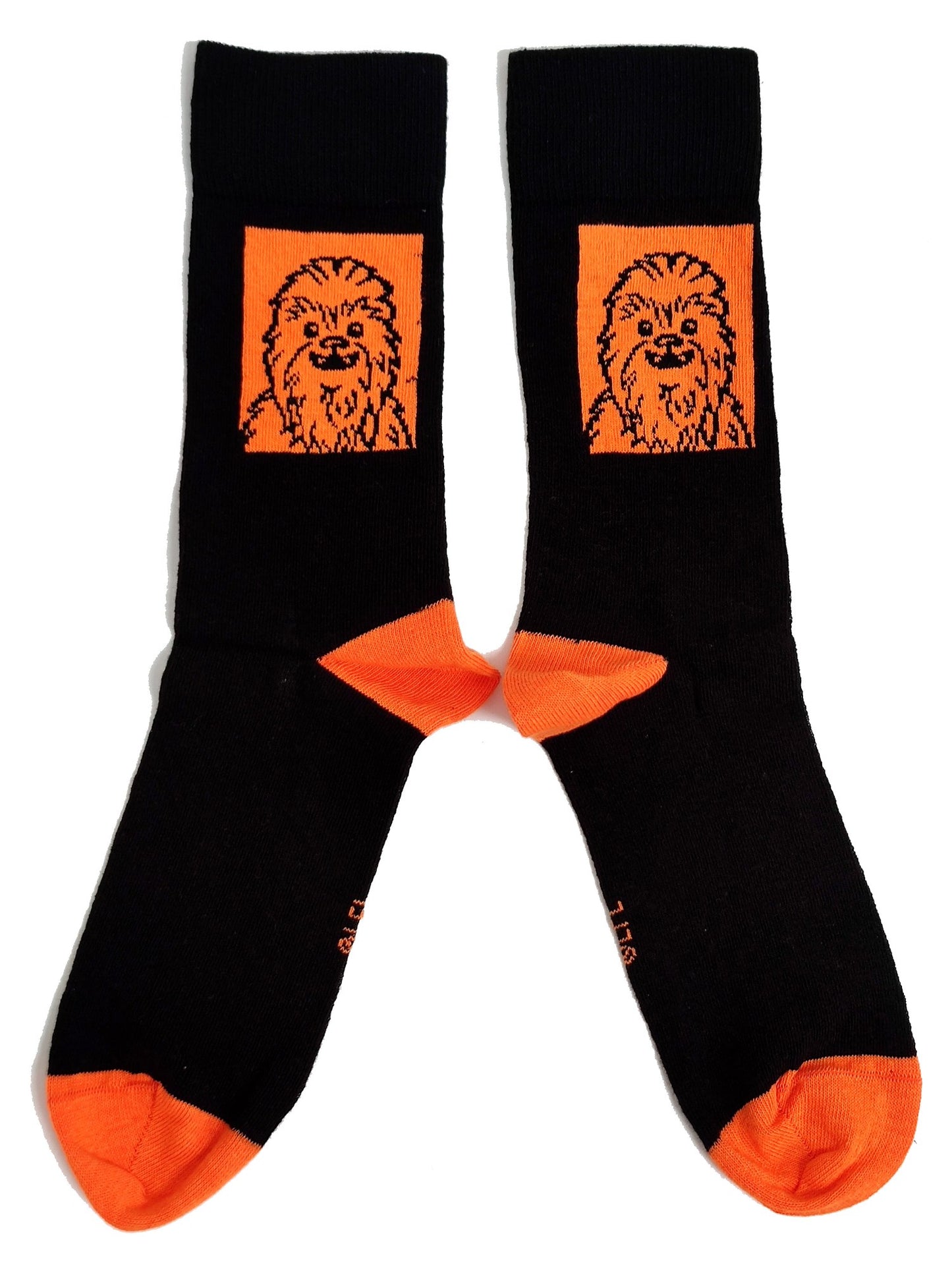 Star Wars Chewbacca Orange Mens Socks