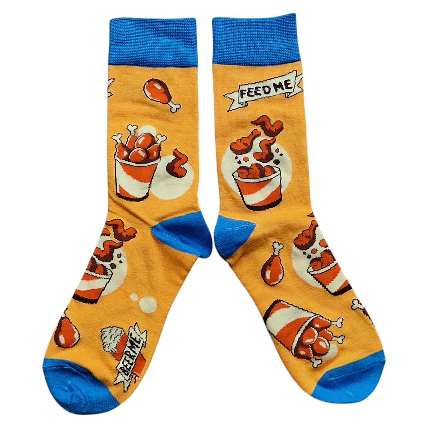 Family Bucket Of Southern Fried Chicken Mens Socks