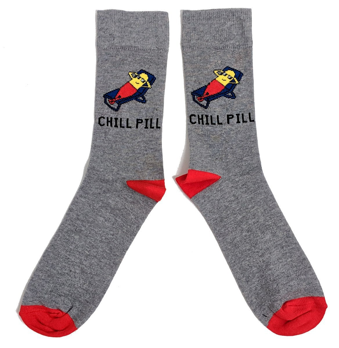 Chill Pill Relax Chillin' Mens Socks