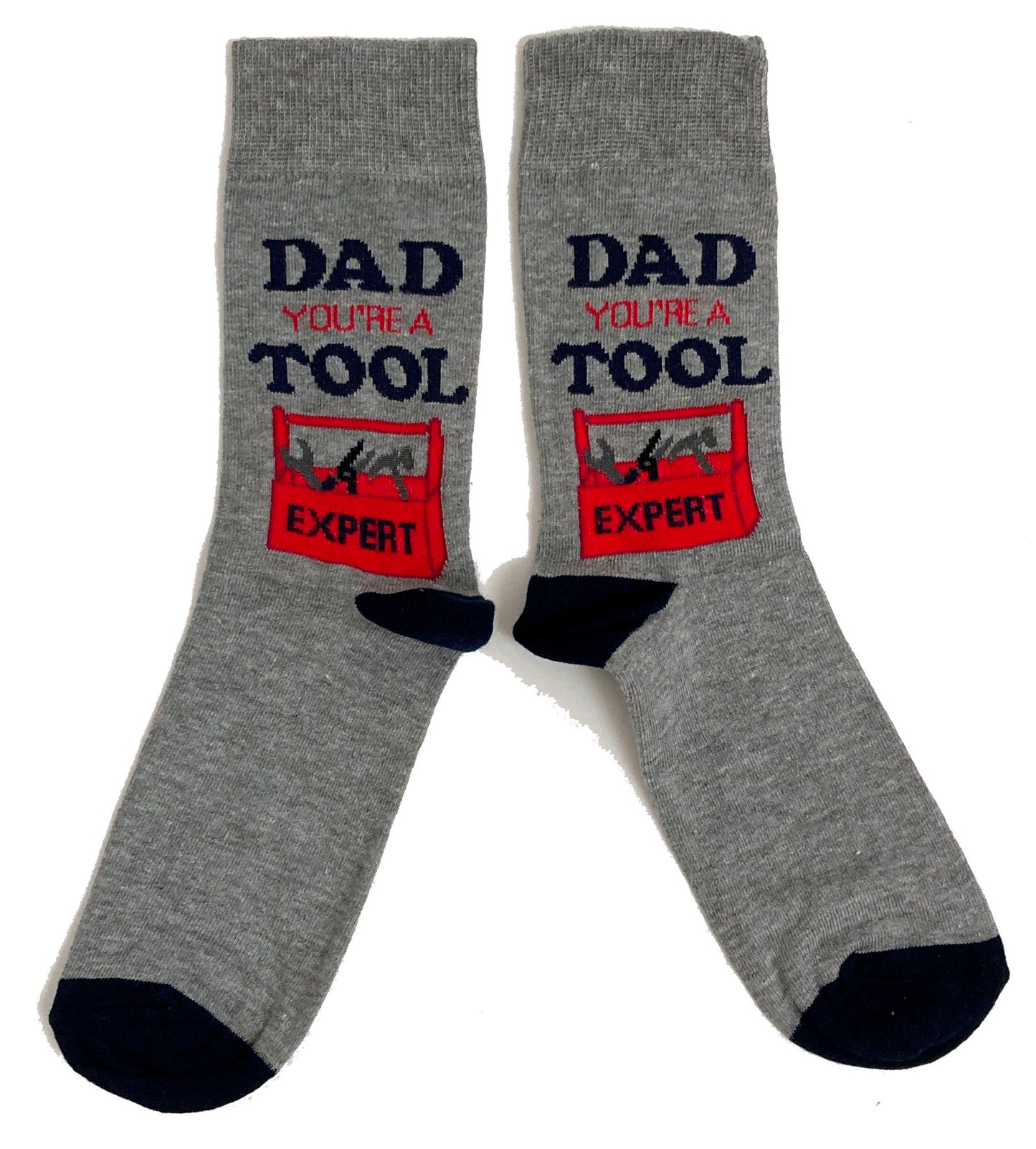 Socken für Herren mit der Aufschrift „Dad, du bist ein Werkzeugexperte“