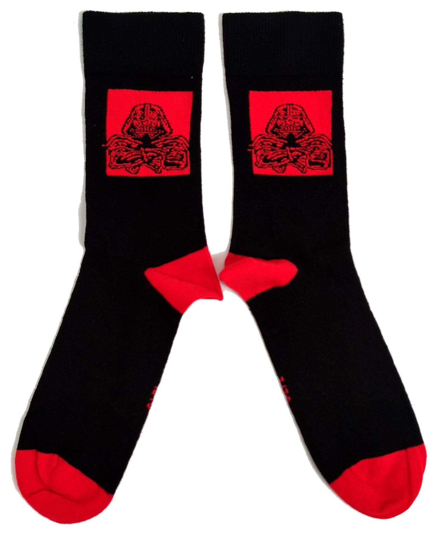 Star Wars Darth Vader Black Red Mens Socks