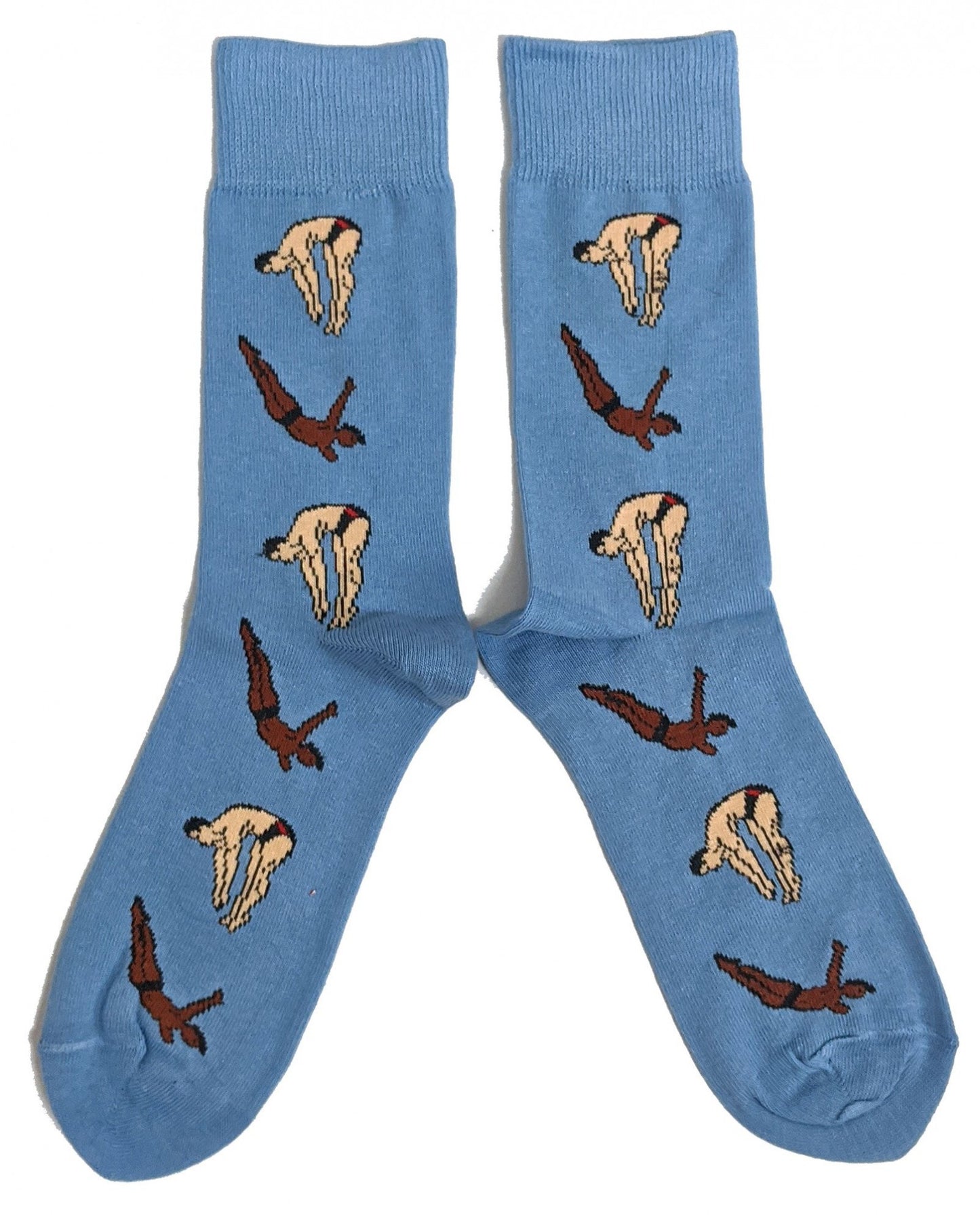 Blaue Socken zum Schwimmen und Tauchen für Herren