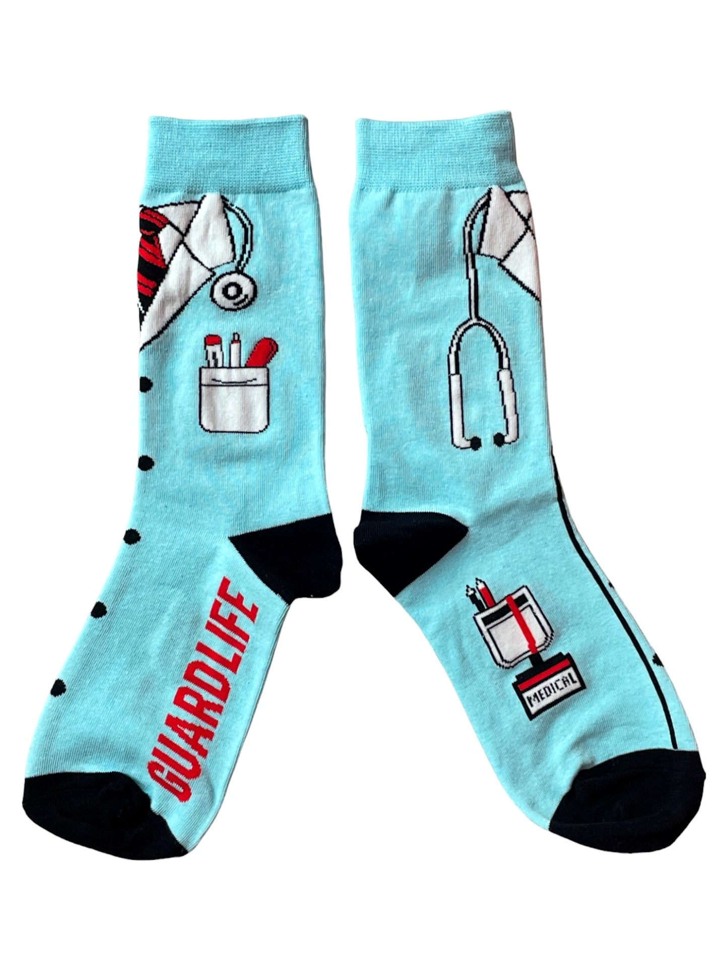 Damen Arzt Chirurg Blau Scrubs Anzug Medizinische Socken