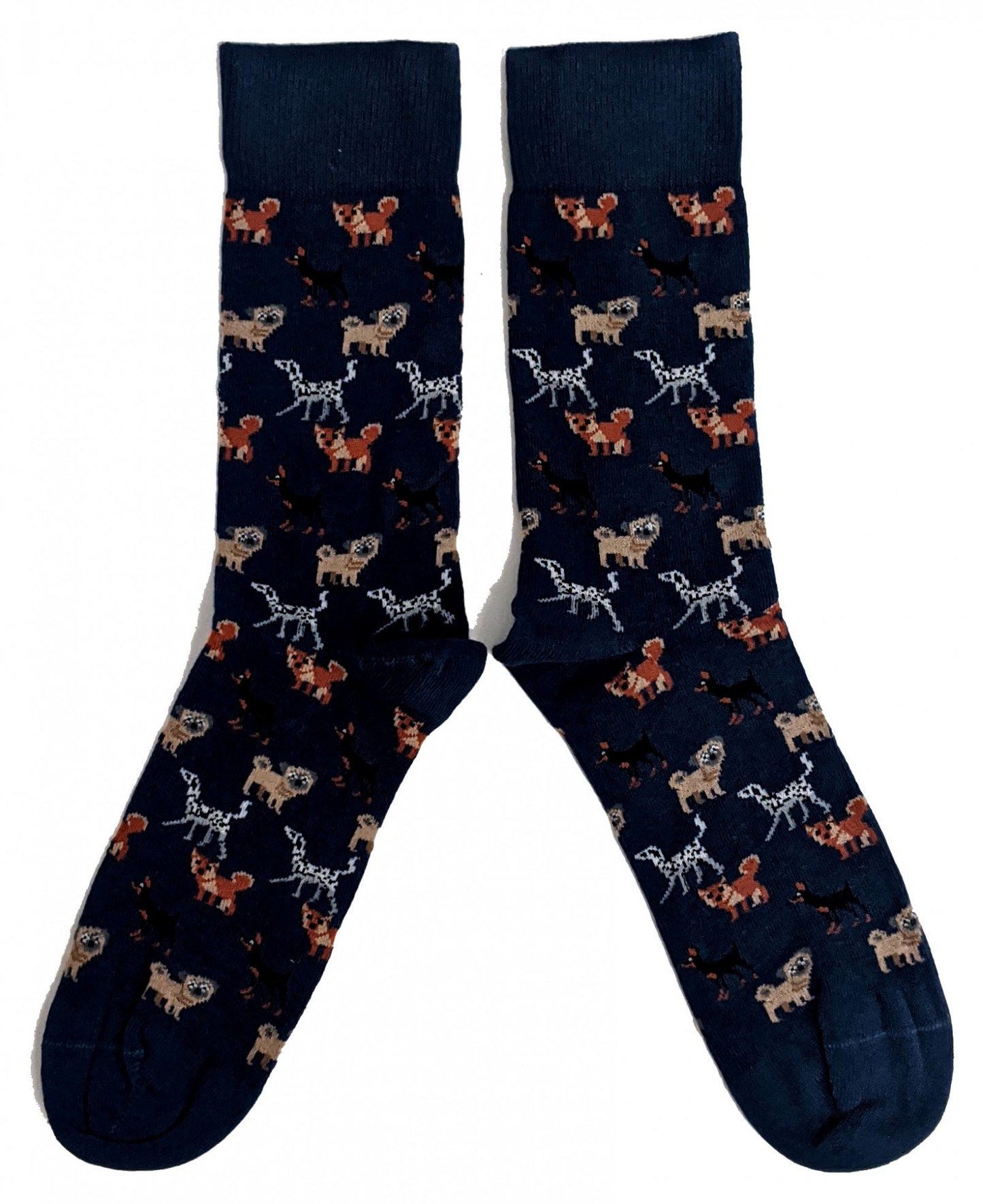 Dogs Everywhere, Dalmatian, Pug Etc Mens Socks
