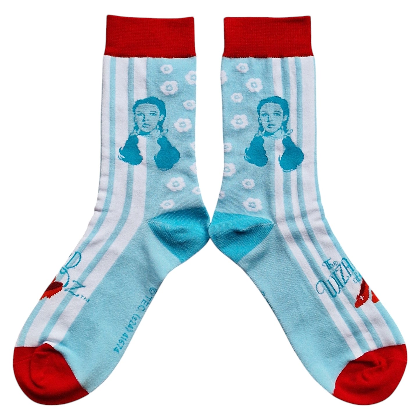 Wizard Of Oz Dorothy Ruby Slippers Design Mens Socks
