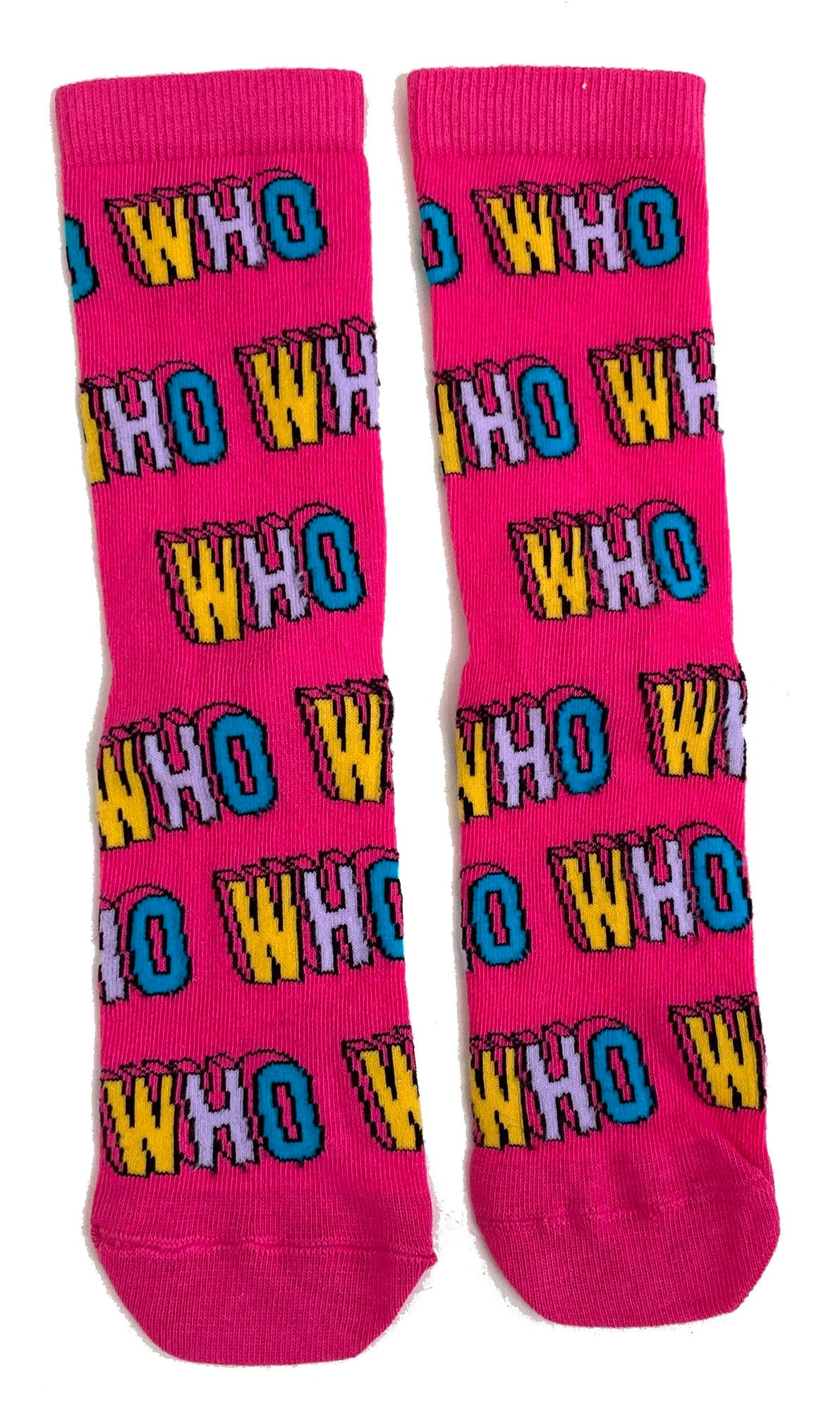 Die rosa Socken, die Doctor Who tragen würde