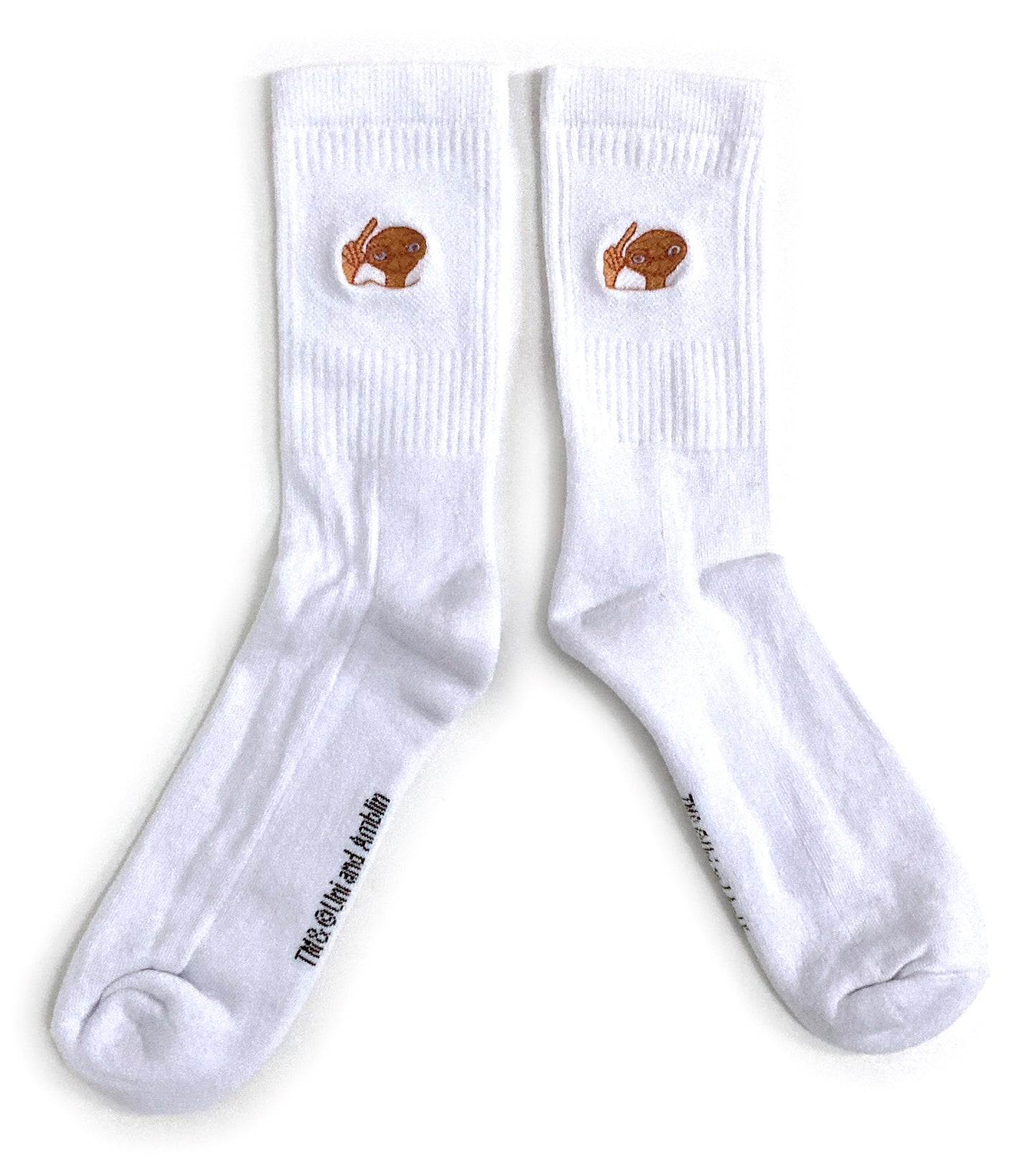 Weiße klassische dicke ET Alien-Socken für Herren