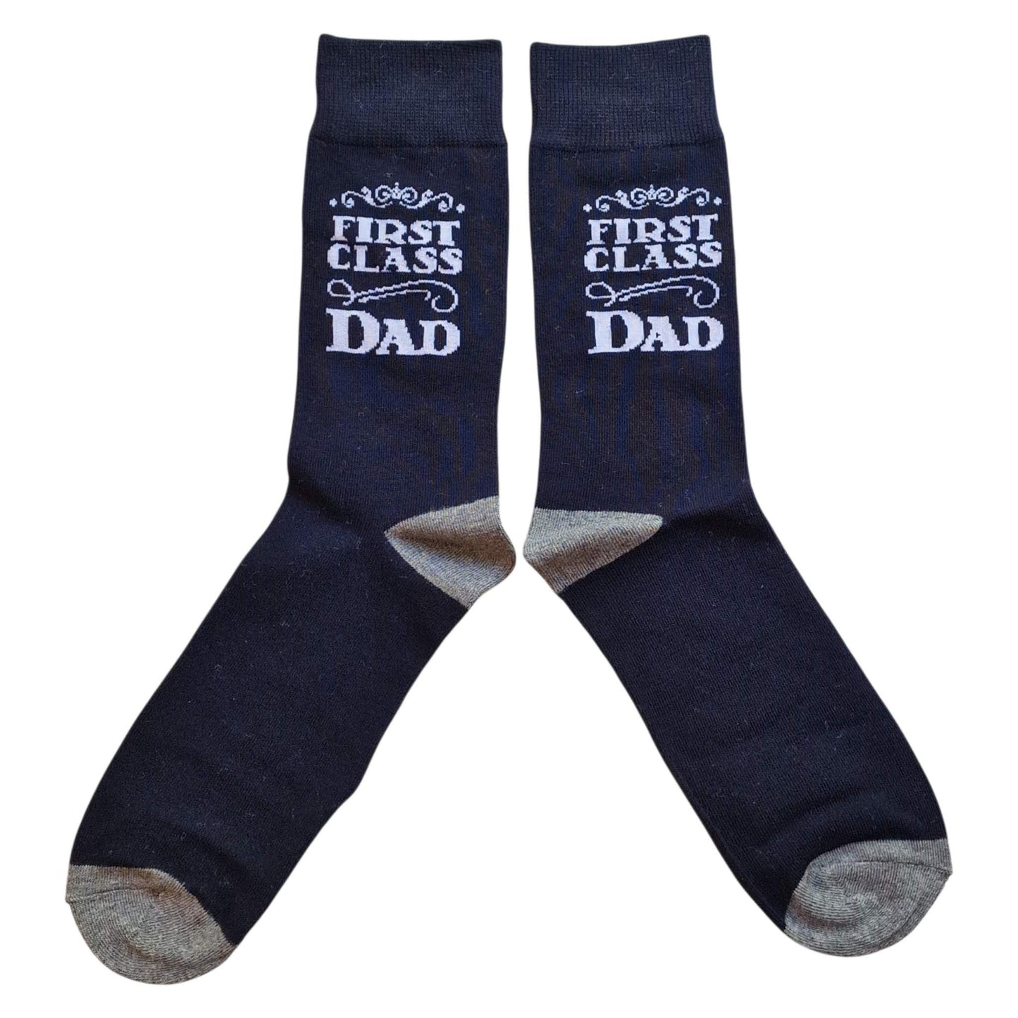 First Class Dad Father's Day Mens Cotton Rich Socks & Wax Melts Gift Set