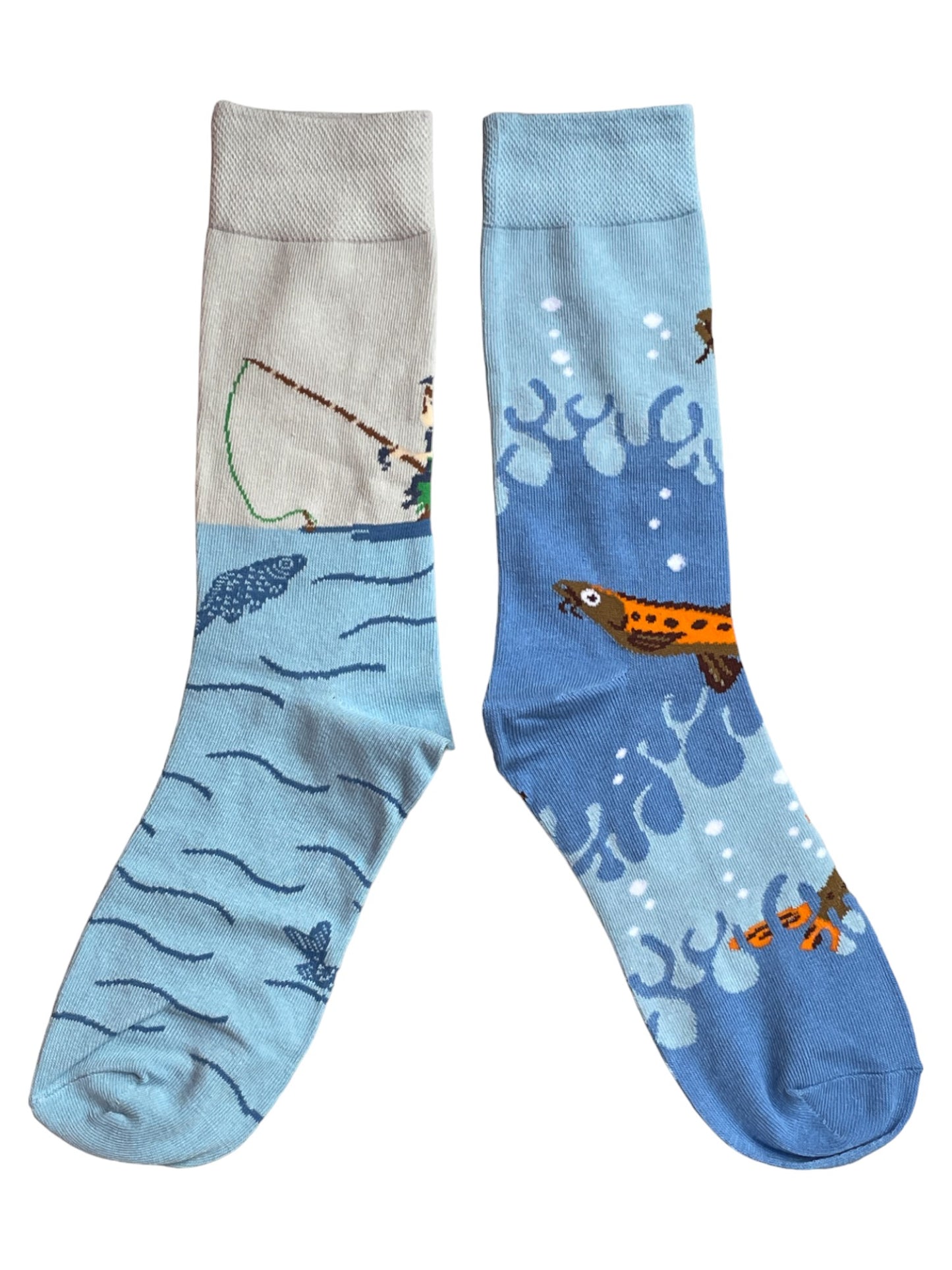 Odd Angling Fishing Ones That Got Away Mens Socks