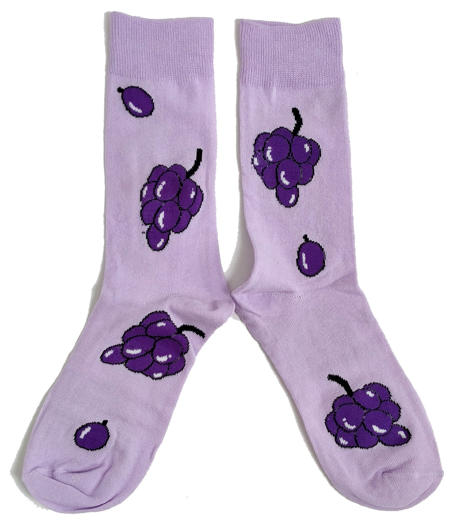 Fruity Bunch Of Grapes Purple Mens Socks