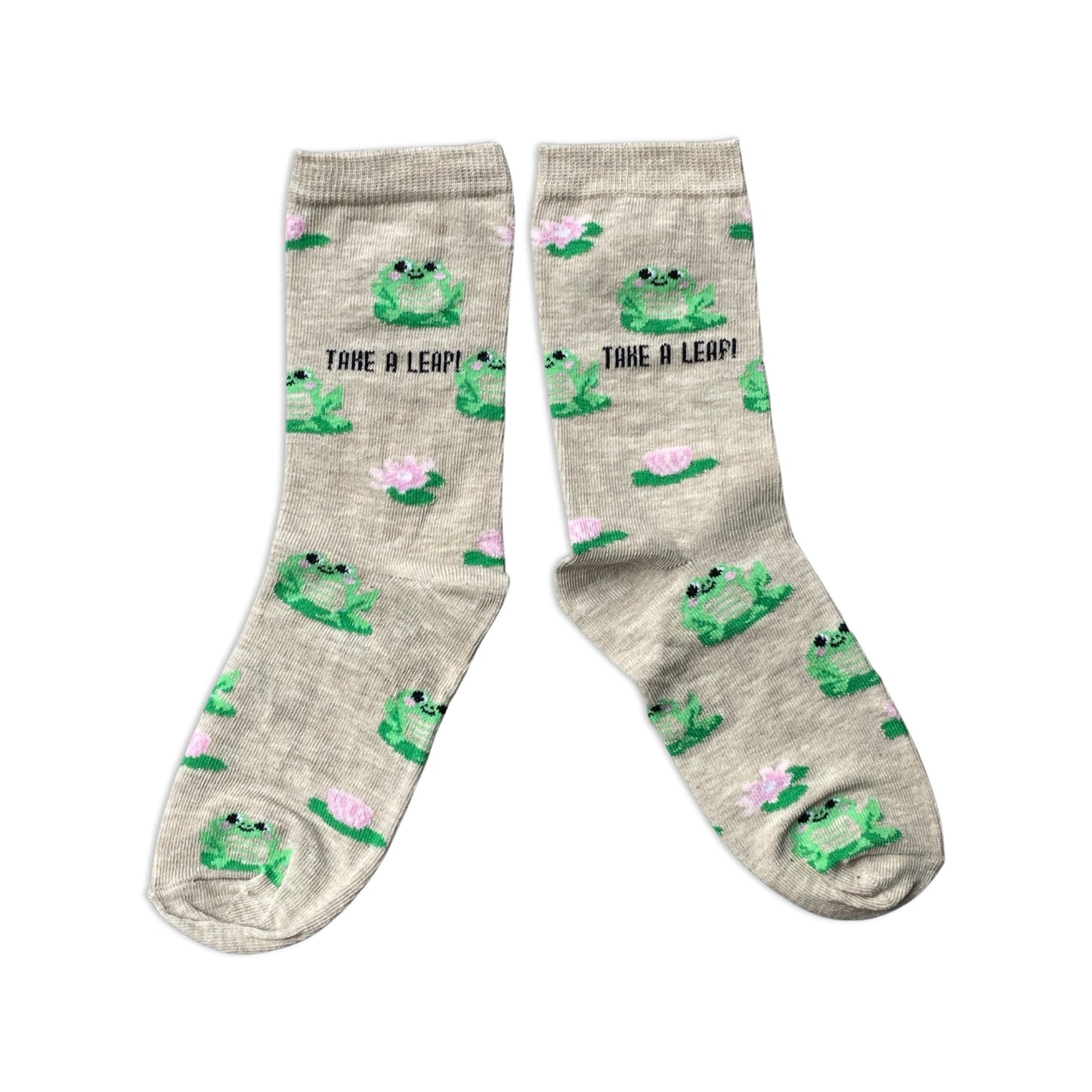 Take A Leap Frog Amphibian Ladies Socks