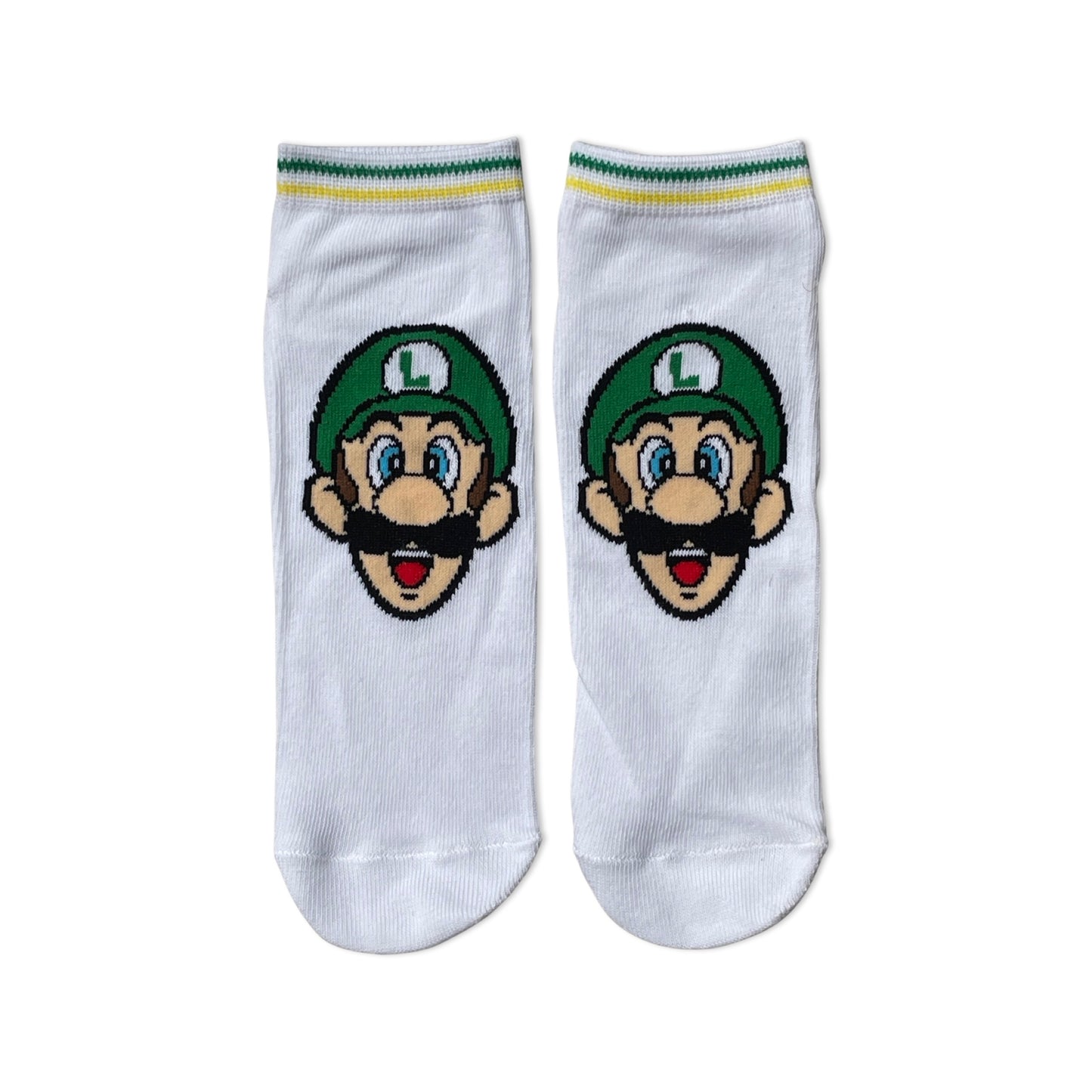 Super Mario Luigi Sneakersocken für Damen