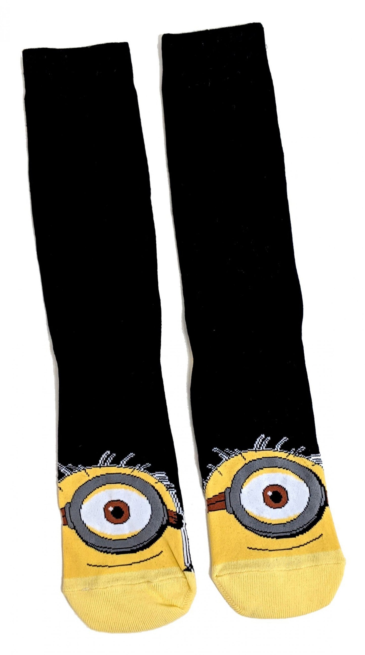 Schwarze Carl-Socken aus „Ich – Einfach Unverbesserlich“ von Minions für Herren
