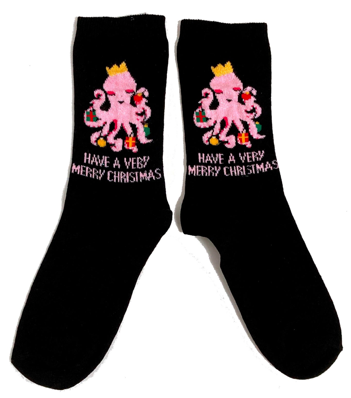 Damen Octopus Meeresbiologie Steampunk Weihnachtssocken