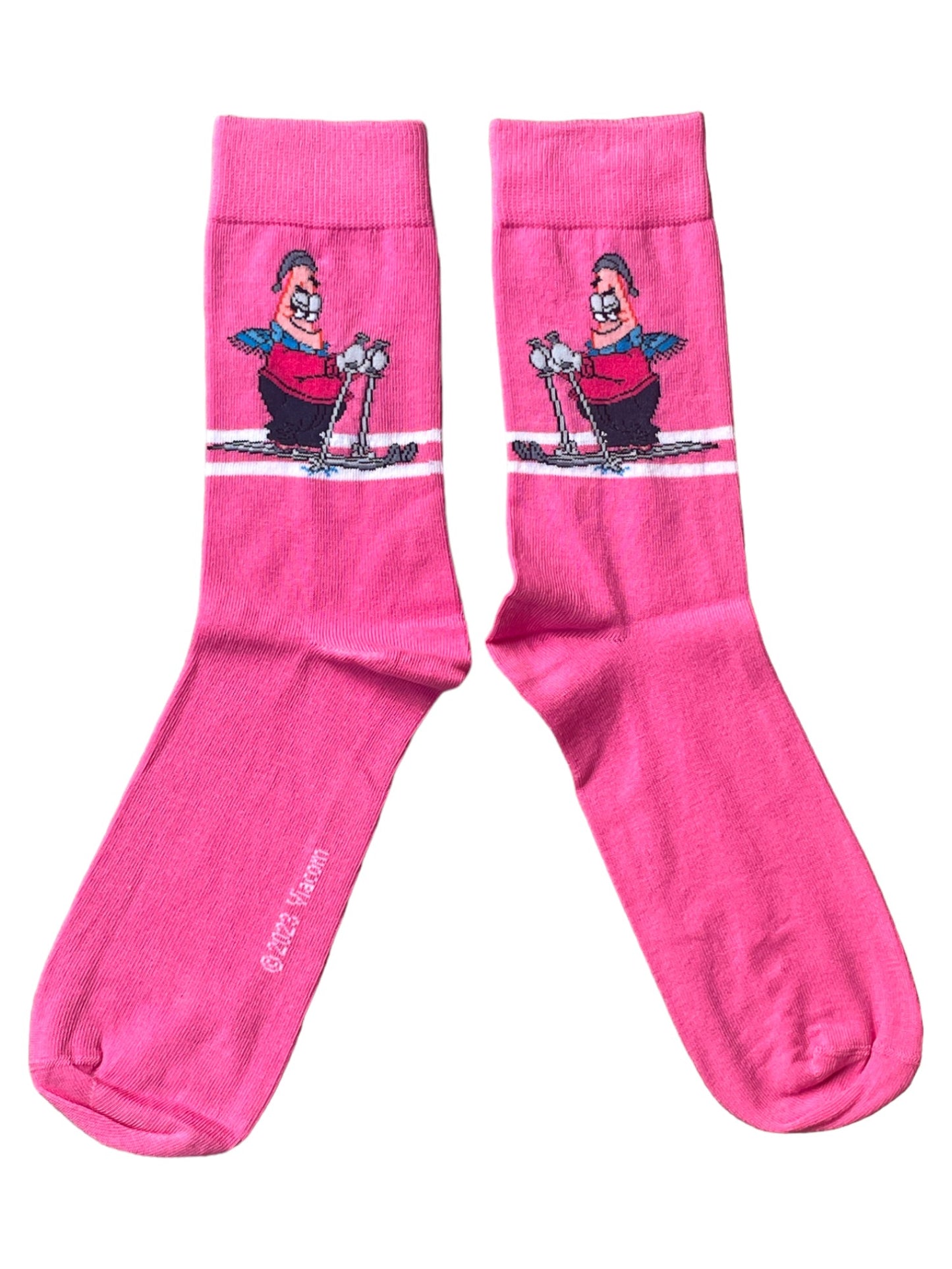 Herren Patrick Star Seestern Pink Ski Pistensocken