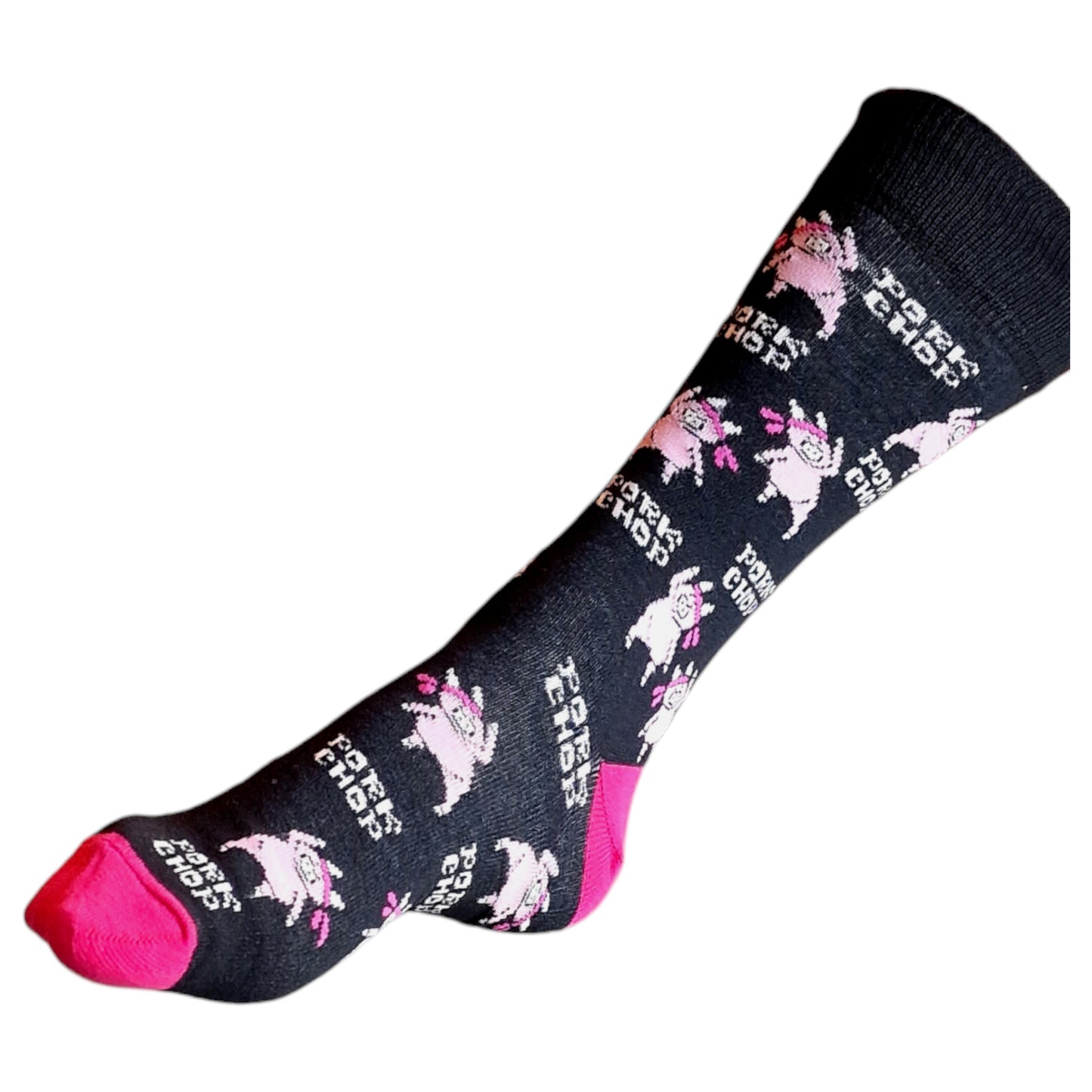 Pig Pork Chop Butcher Karate Martial Arts Mens Socks & Wax Melts Gift Set