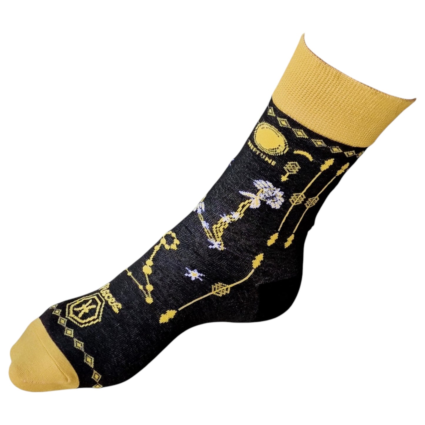 Pisces Birthday Feb 19-Mar 20 Fish Zodiac Star Sign Constellation Ladies Socks