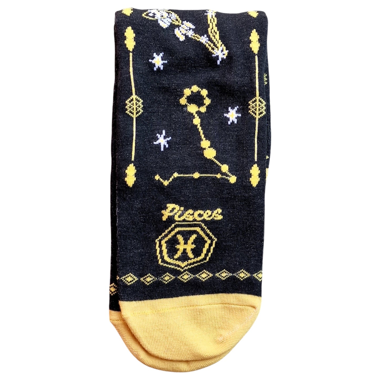 Pisces Birthday Feb 19-Mar 20 Fish Zodiac Star Sign Constellation Ladies Socks