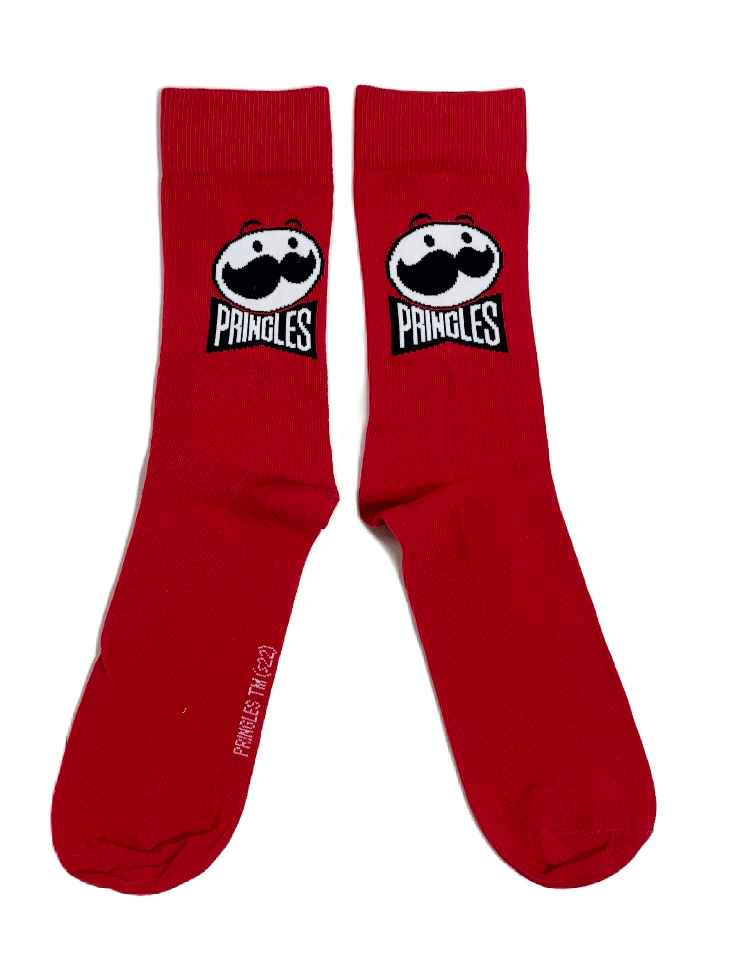 Pringles Snacks Red Mens Socks