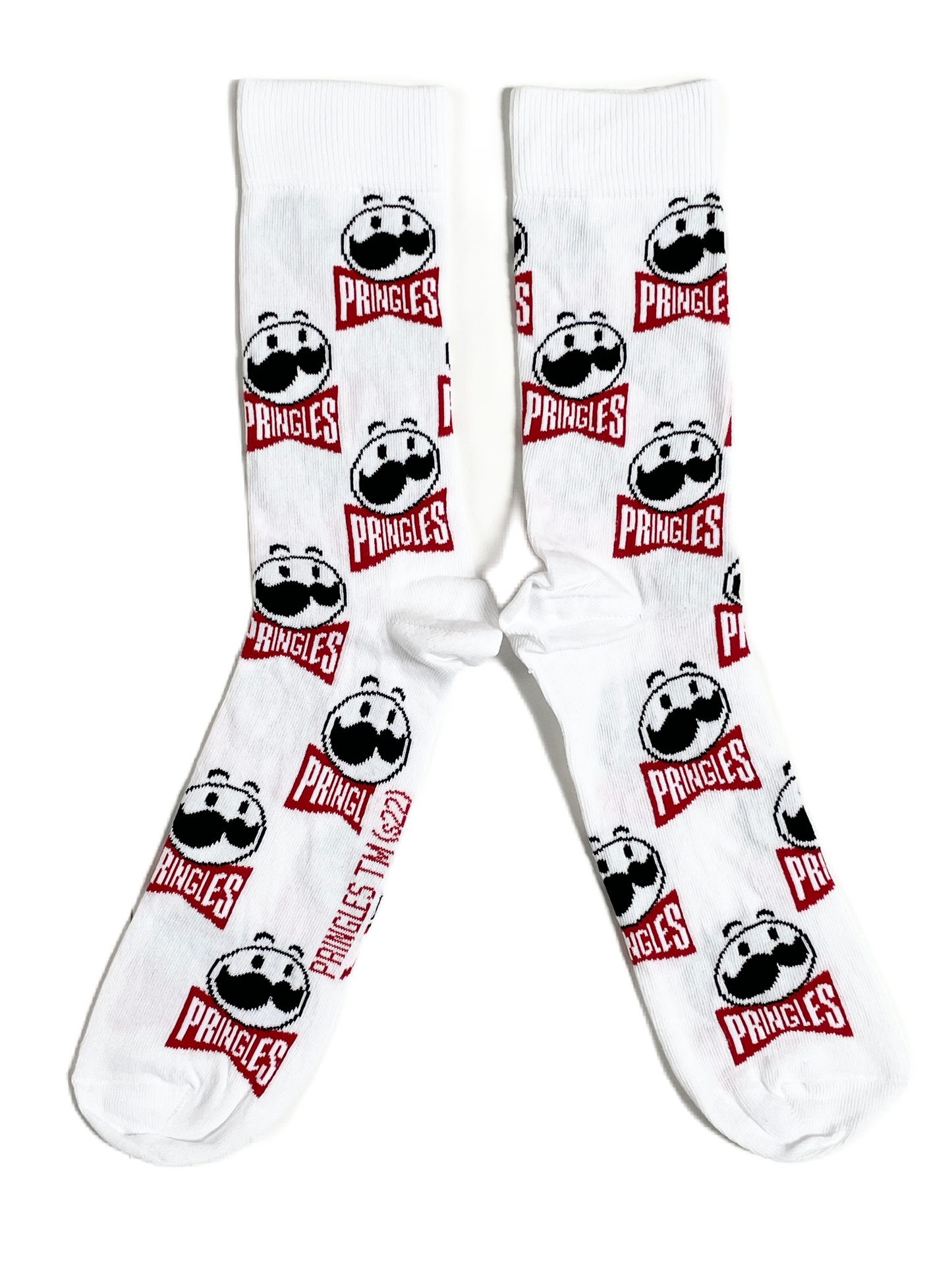 Pringles Snacks Herren weiße Socken