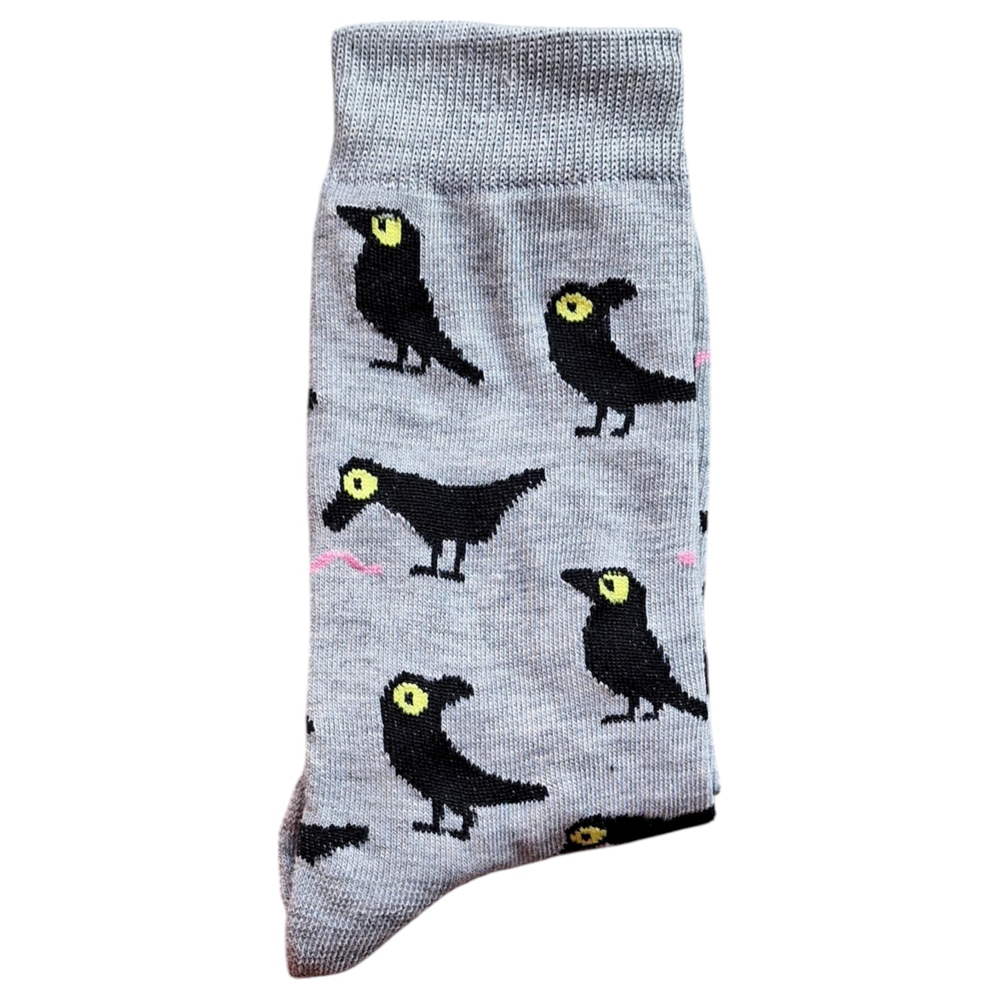 The Raven And Worms Edgar Allan Poe Ladies Socks