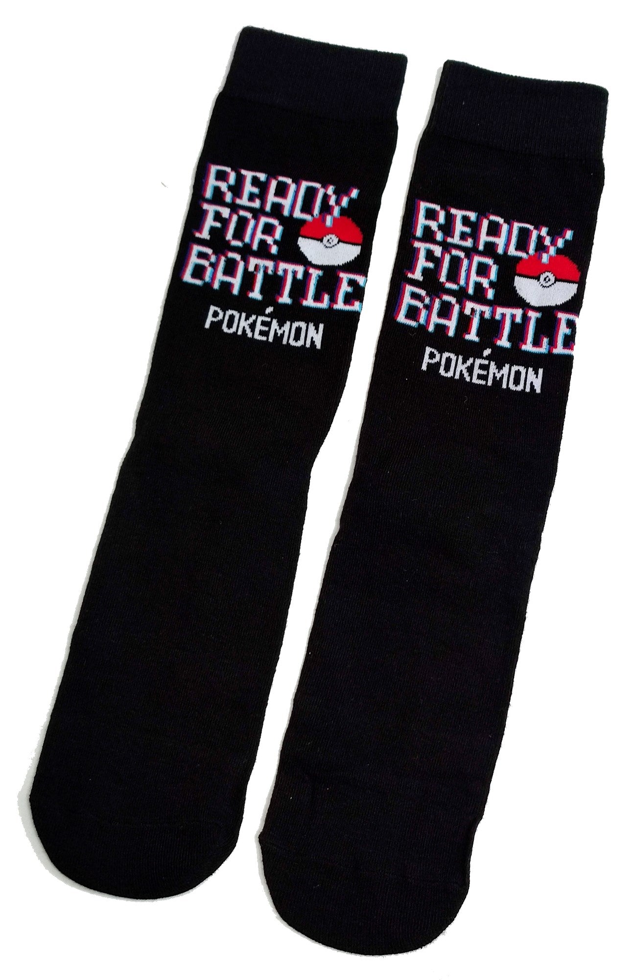 Pokemon Ready For Battle Socken für Herren, Schwarz