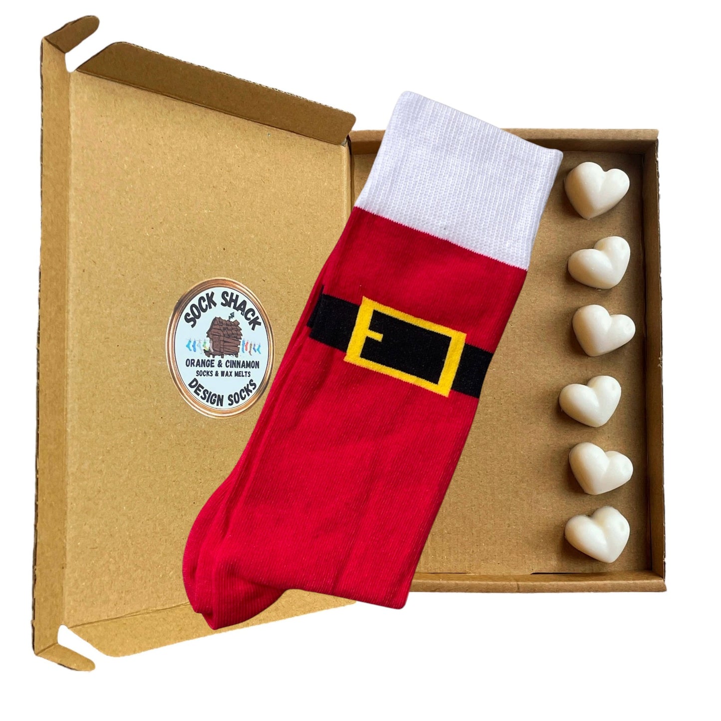 The Mens Socks That Santa Claus Would Wear Mens Socks & Wax Melts Gift Set Choice Of Fragrance