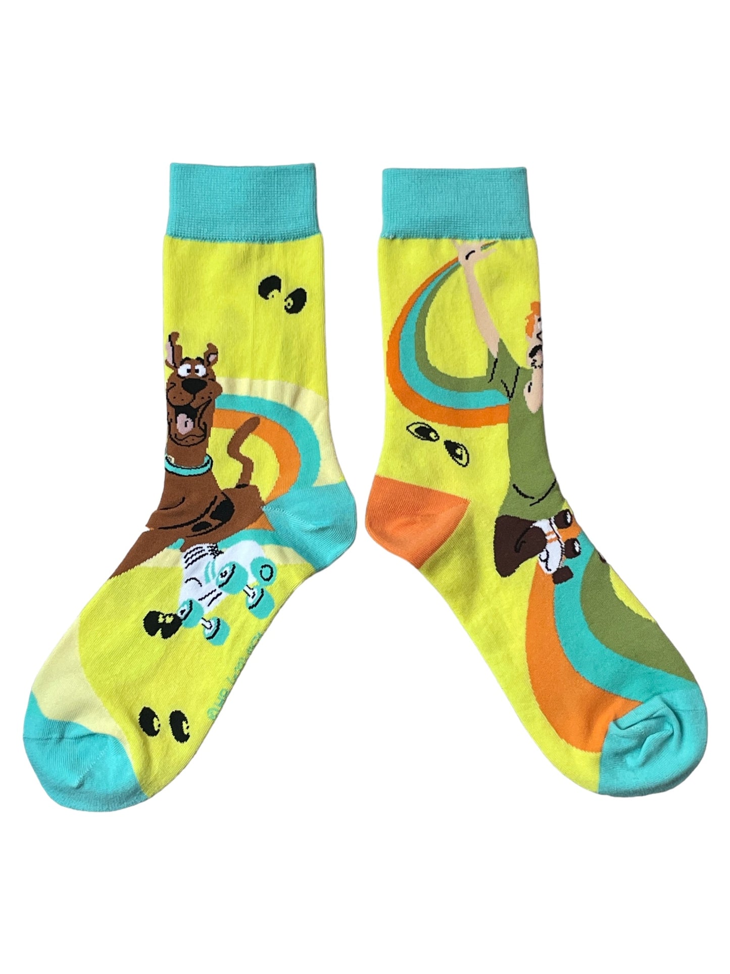 Damen Scooby Doo Shaggy Rollschuh-Socken