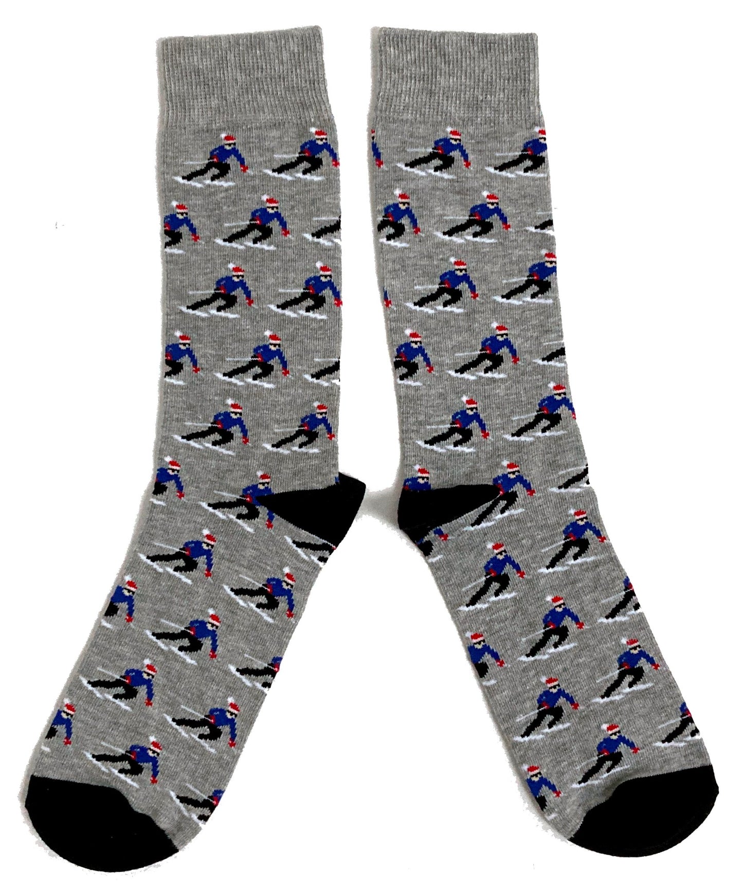 Christmas Novelty Skiing Winter Sports Mens Socks