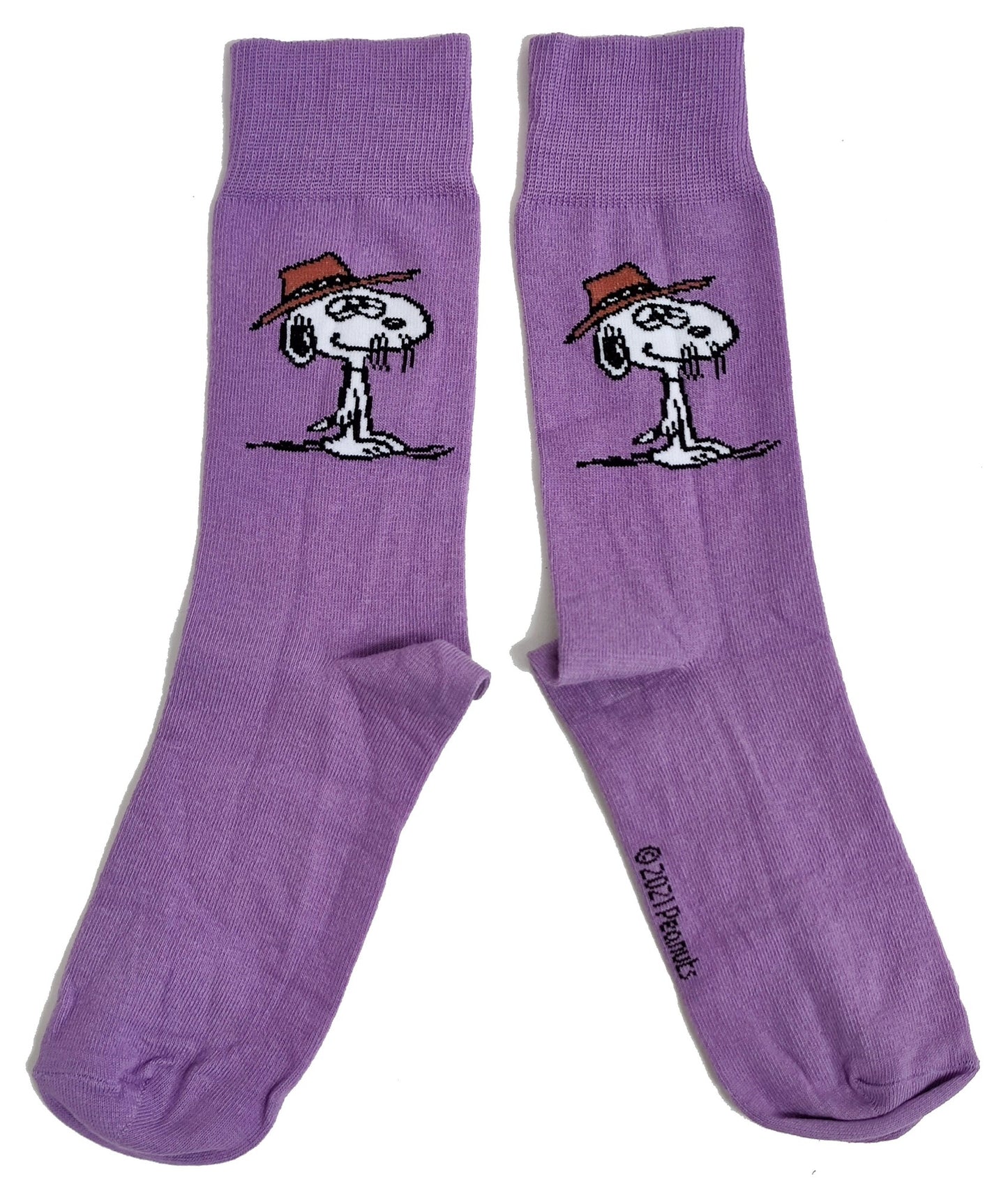 Peanuts Herrensocken „Snoopy“ in Lila