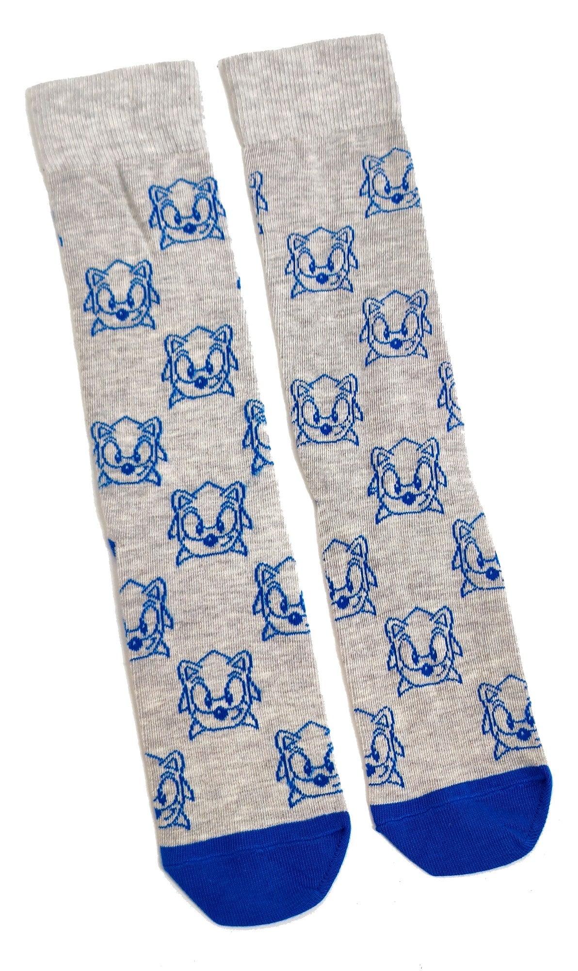 Sonic The Hedgehog-Strichzeichnungssocken für Herren, grau