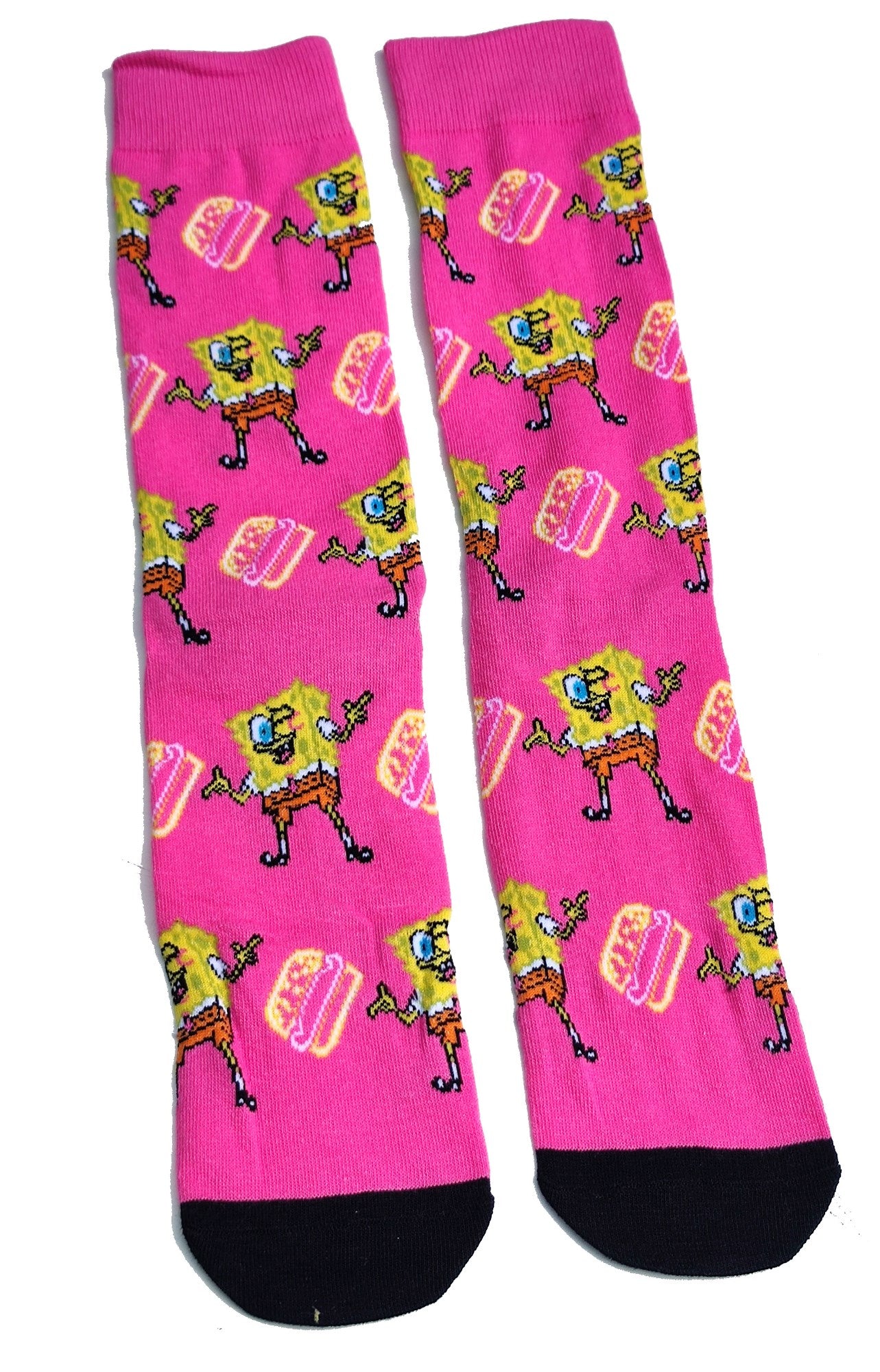 Spongebob Schwammkopf & Hamburger Socken für Herren